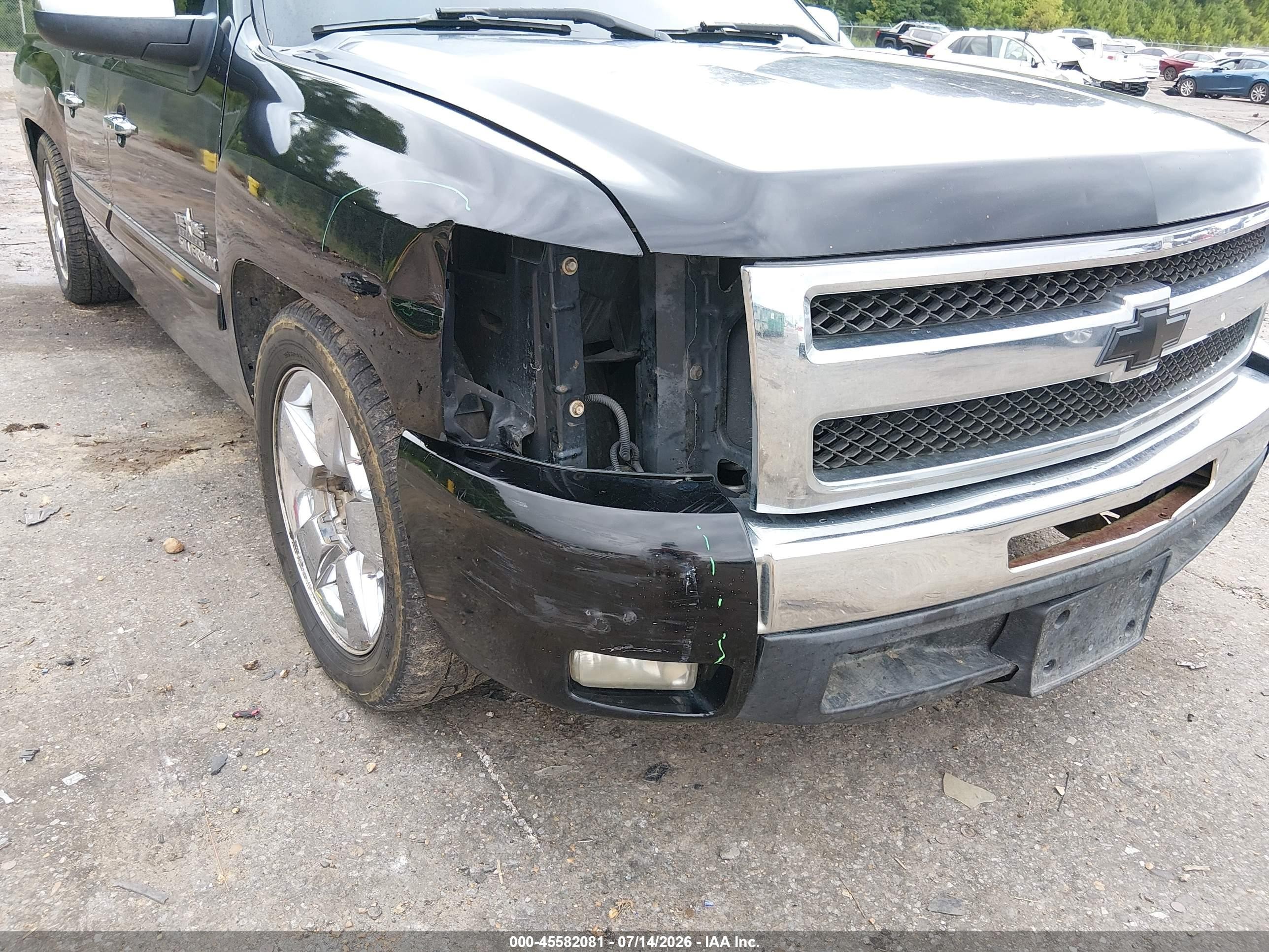 2011 Chevrolet Silverado 1500 Lt Black vin: 3GCPCSE02BG374327