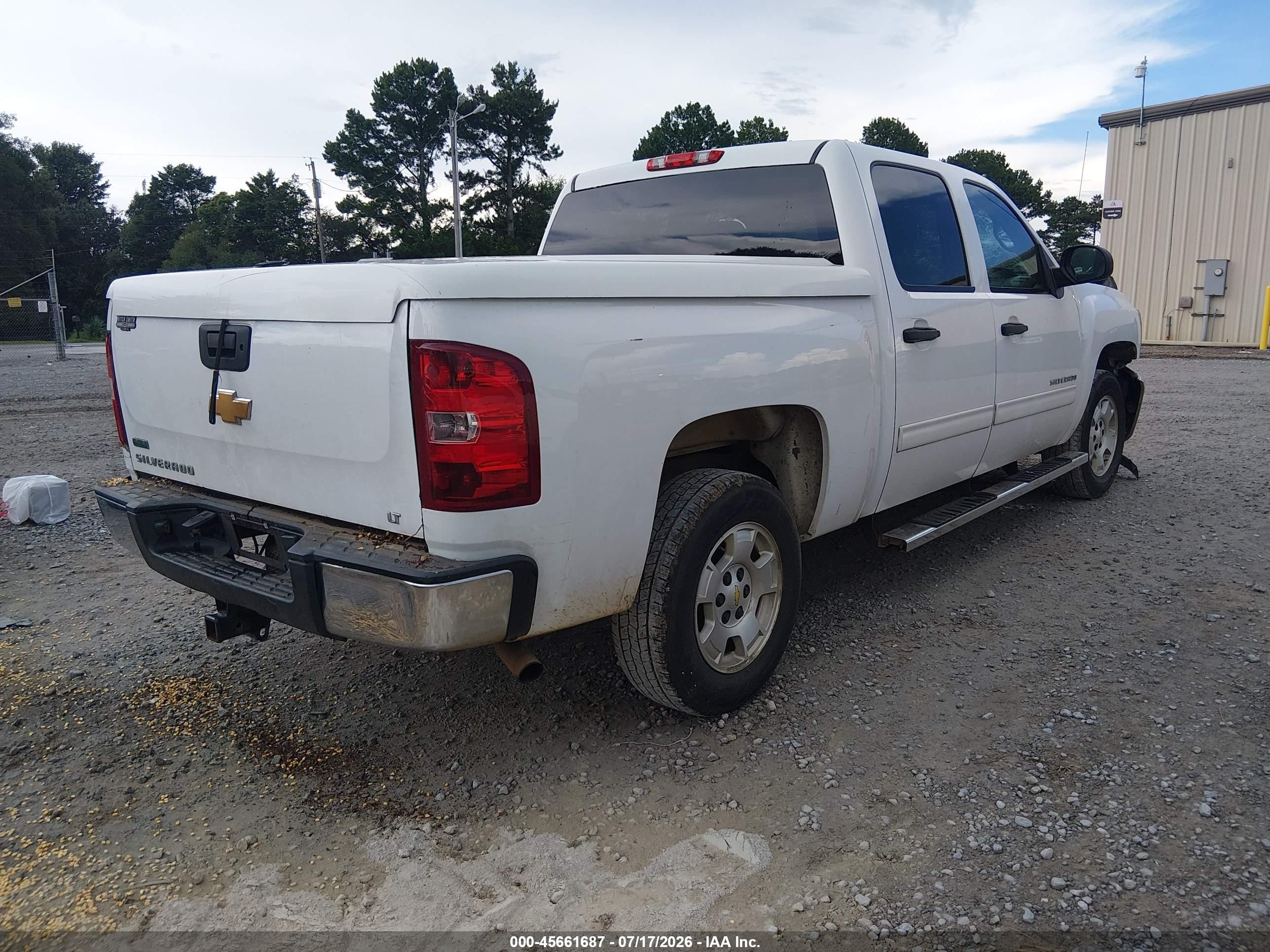 2012 Chevrolet Silverado 1500 Lt White vin: 3GCPCSE02CG109067