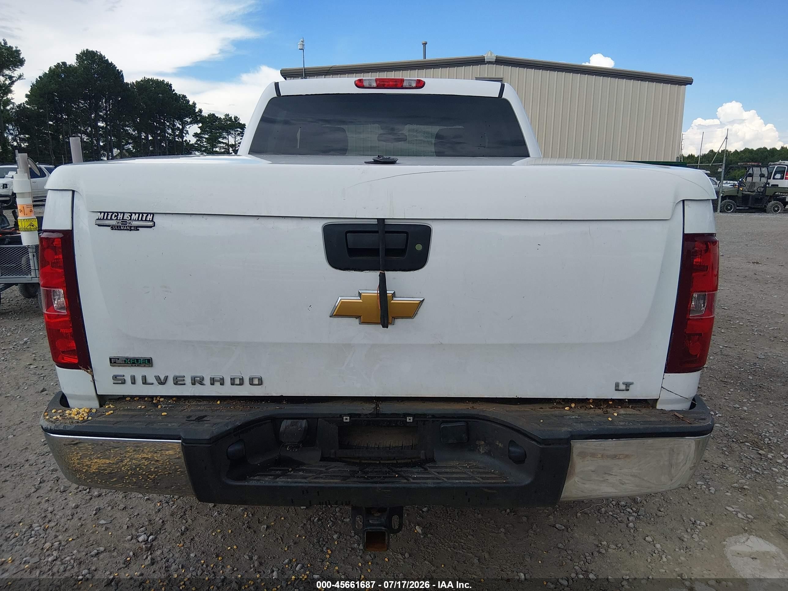 2012 Chevrolet Silverado 1500 Lt White vin: 3GCPCSE02CG109067