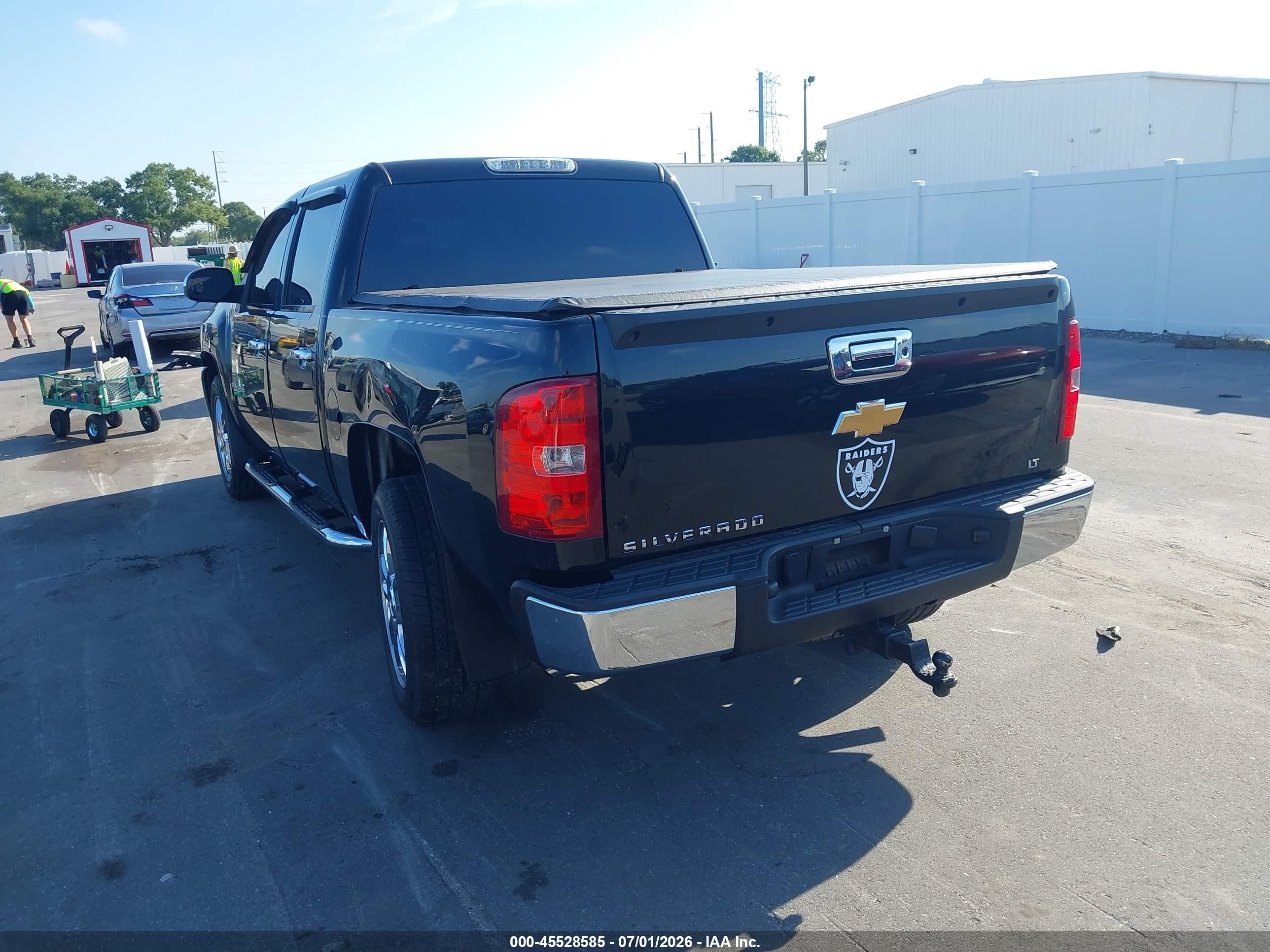 2012 Chevrolet Silverado 1500 Lt Black vin: 3GCPCSE02CG123373