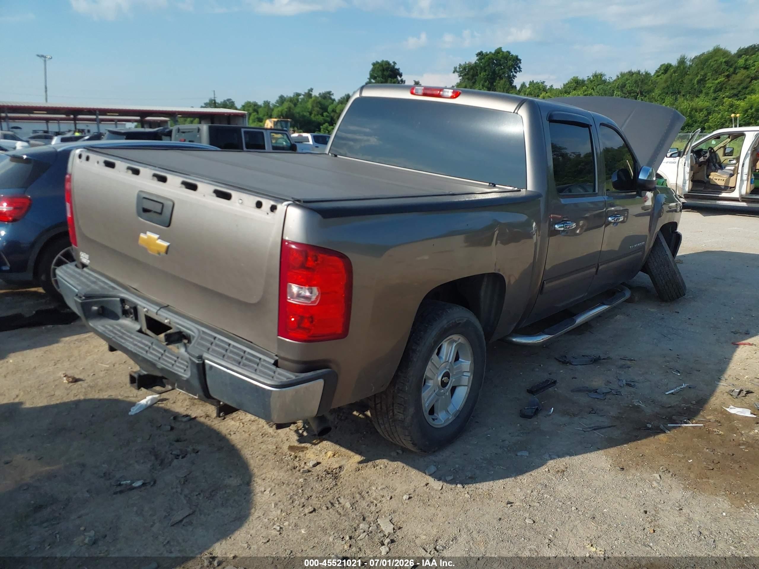 2013 Chevrolet Silverado 1500 Lt Brown vin: 3GCPCSE02DG111161