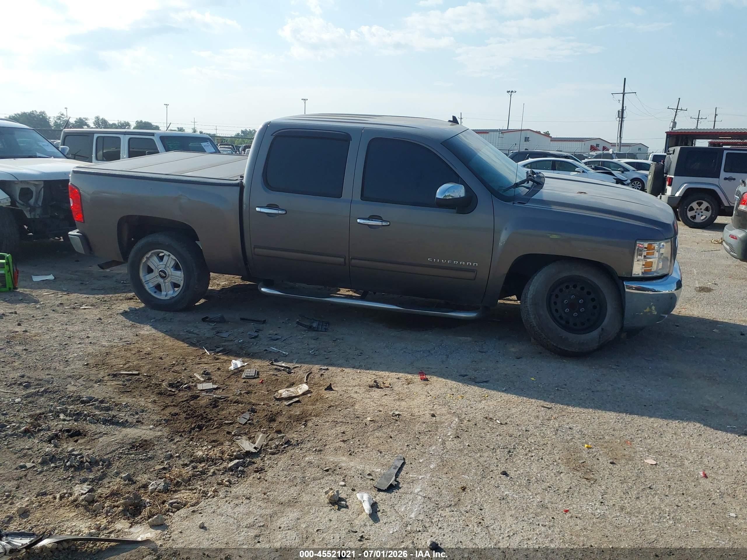 2013 Chevrolet Silverado 1500 Lt Brown vin: 3GCPCSE02DG111161