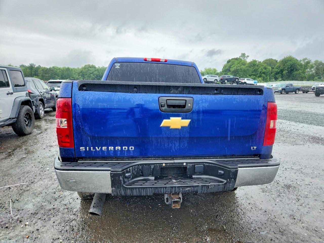 2013 Chevrolet Silverado C1500 Lt Blue vin: 3GCPCSE02DG183901