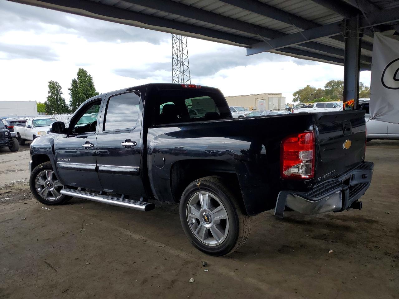 2013 Chevrolet Silverado C1500 Lt Black vin: 3GCPCSE02DG186376