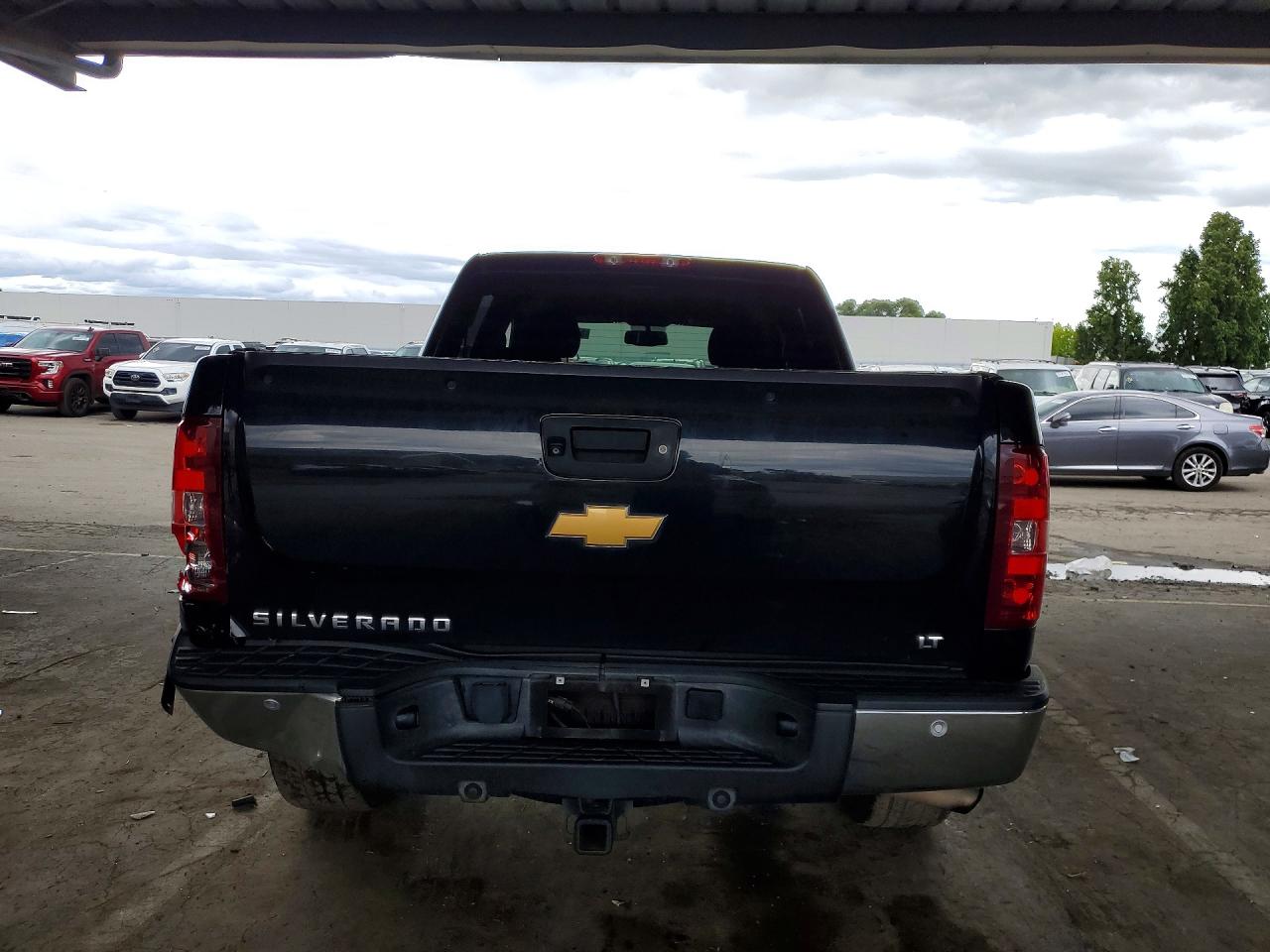 2013 Chevrolet Silverado C1500 Lt Black vin: 3GCPCSE02DG186376