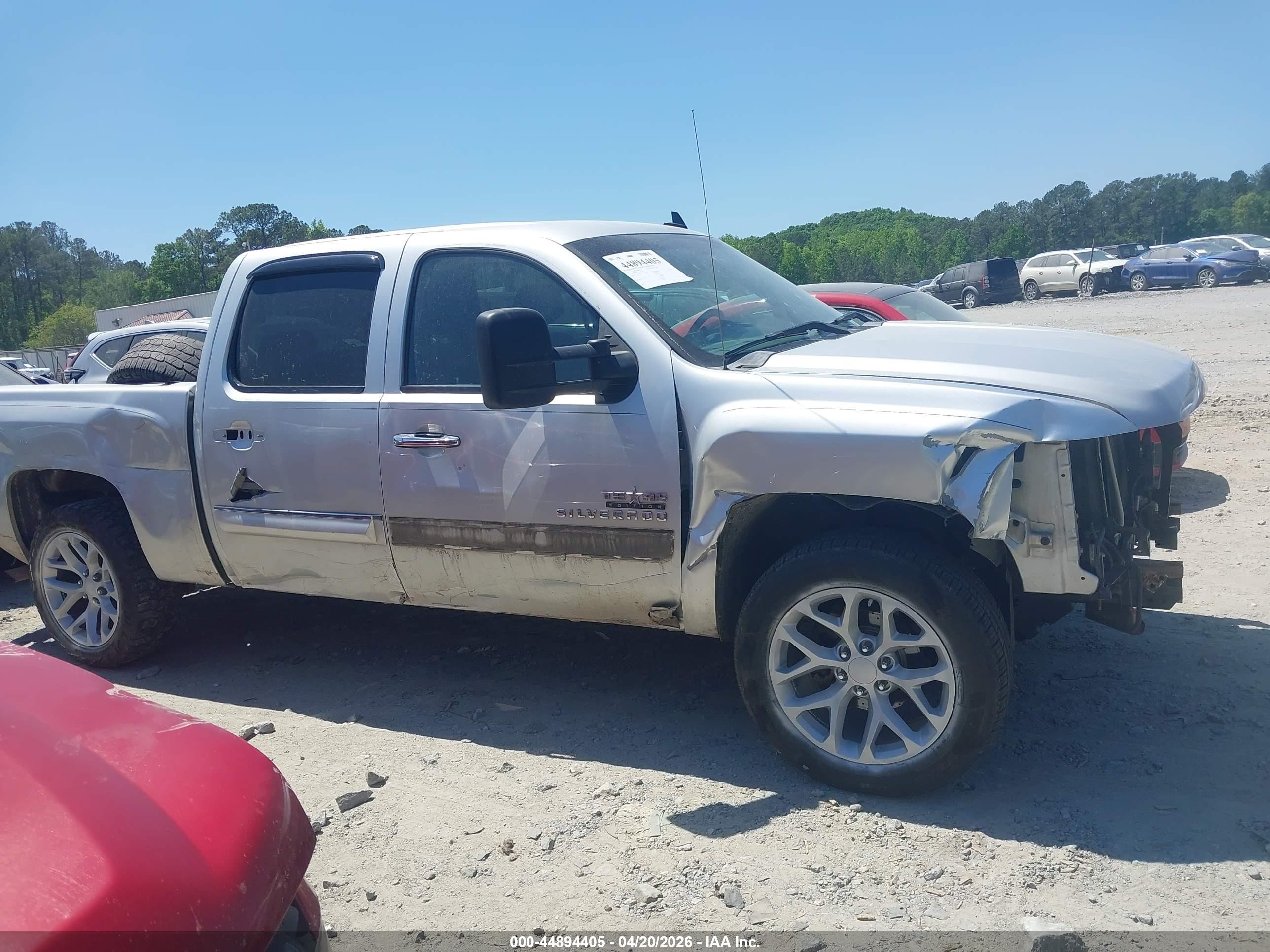 2013 Chevrolet Silverado 1500 Lt Silver vin: 3GCPCSE02DG324272