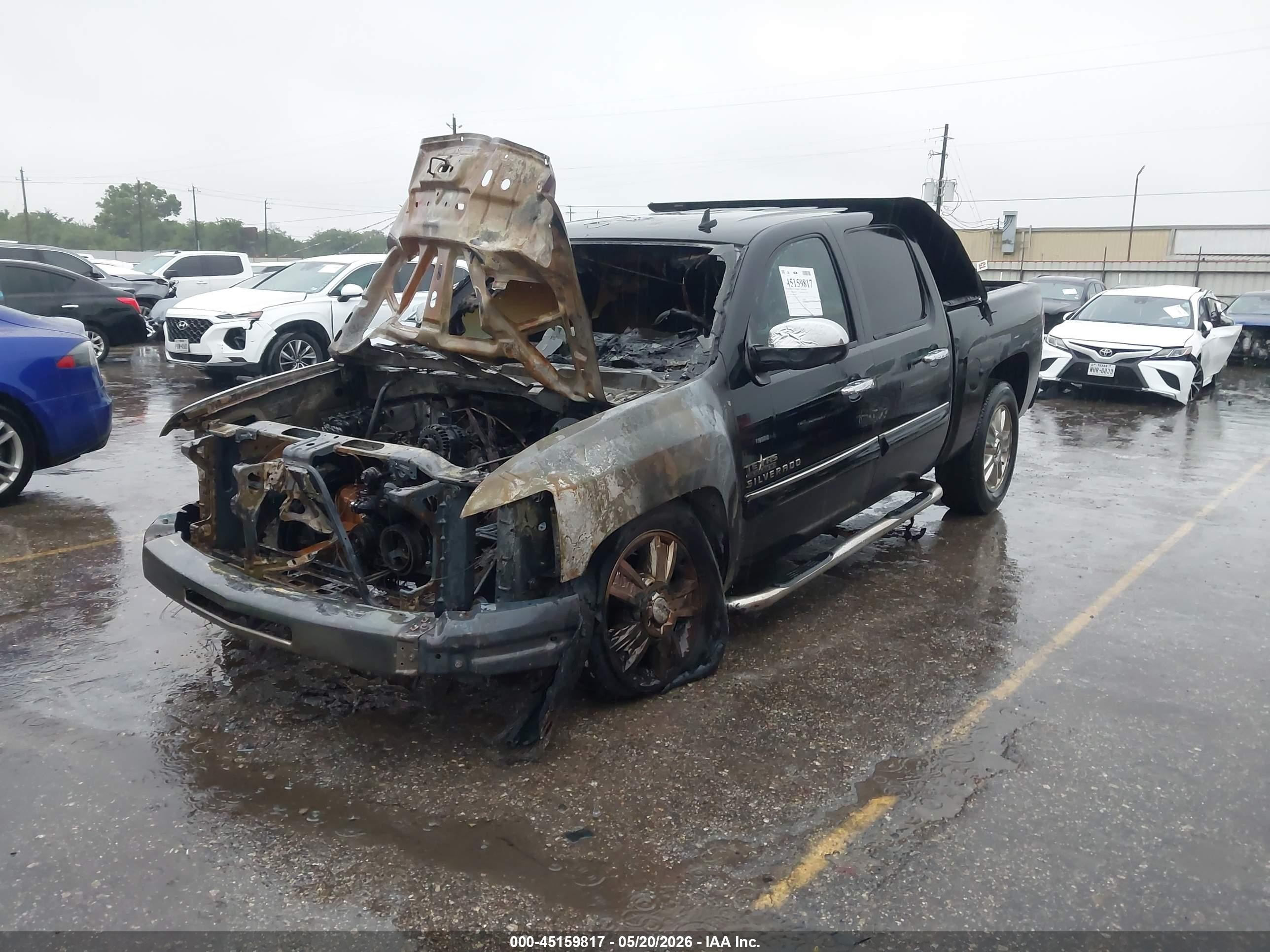 2013 Chevrolet Silverado 1500 Lt Black vin: 3GCPCSE02DG369843