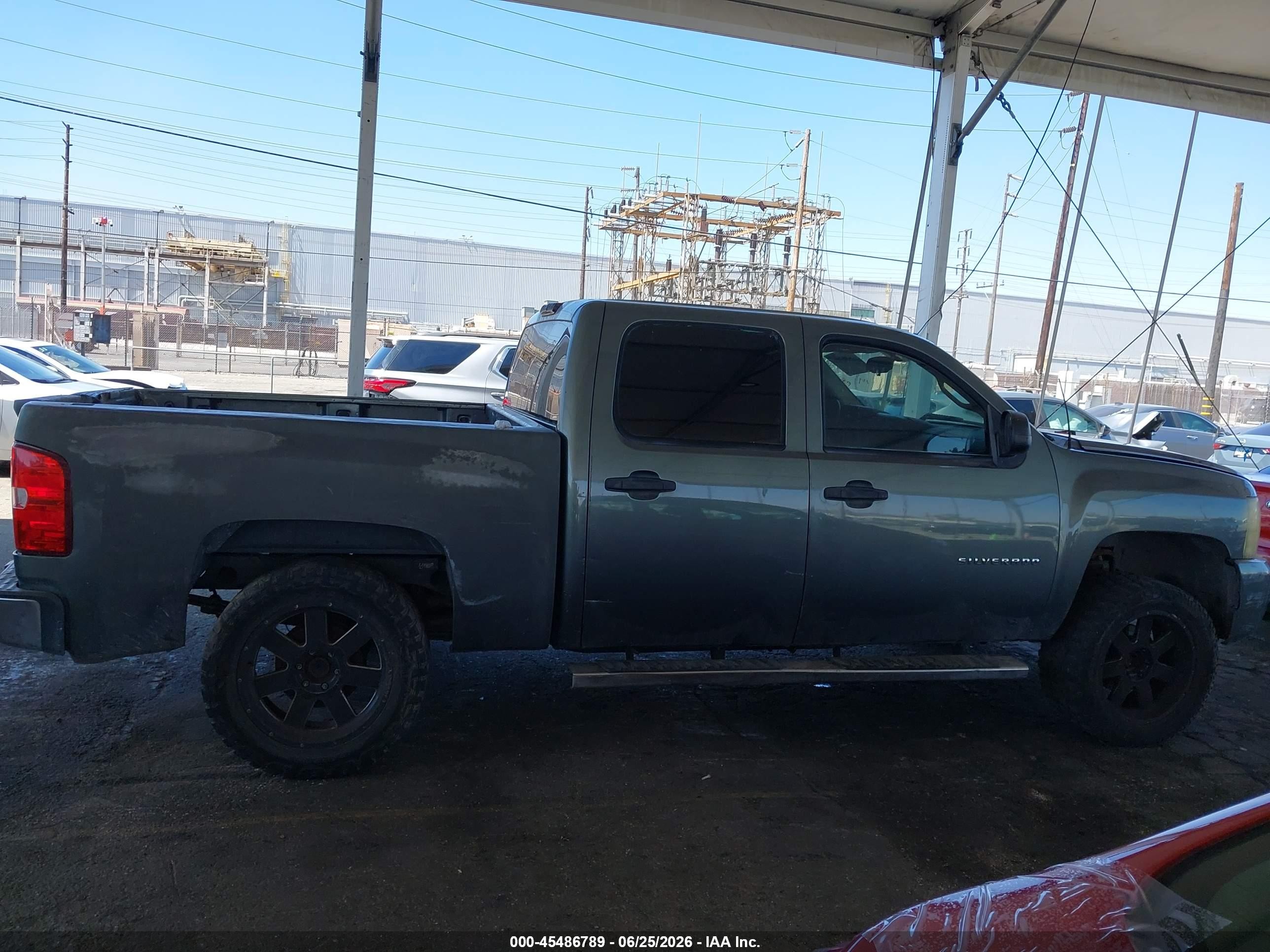 2011 Chevrolet Silverado 1500 Lt Green vin: 3GCPCSE03BG111263