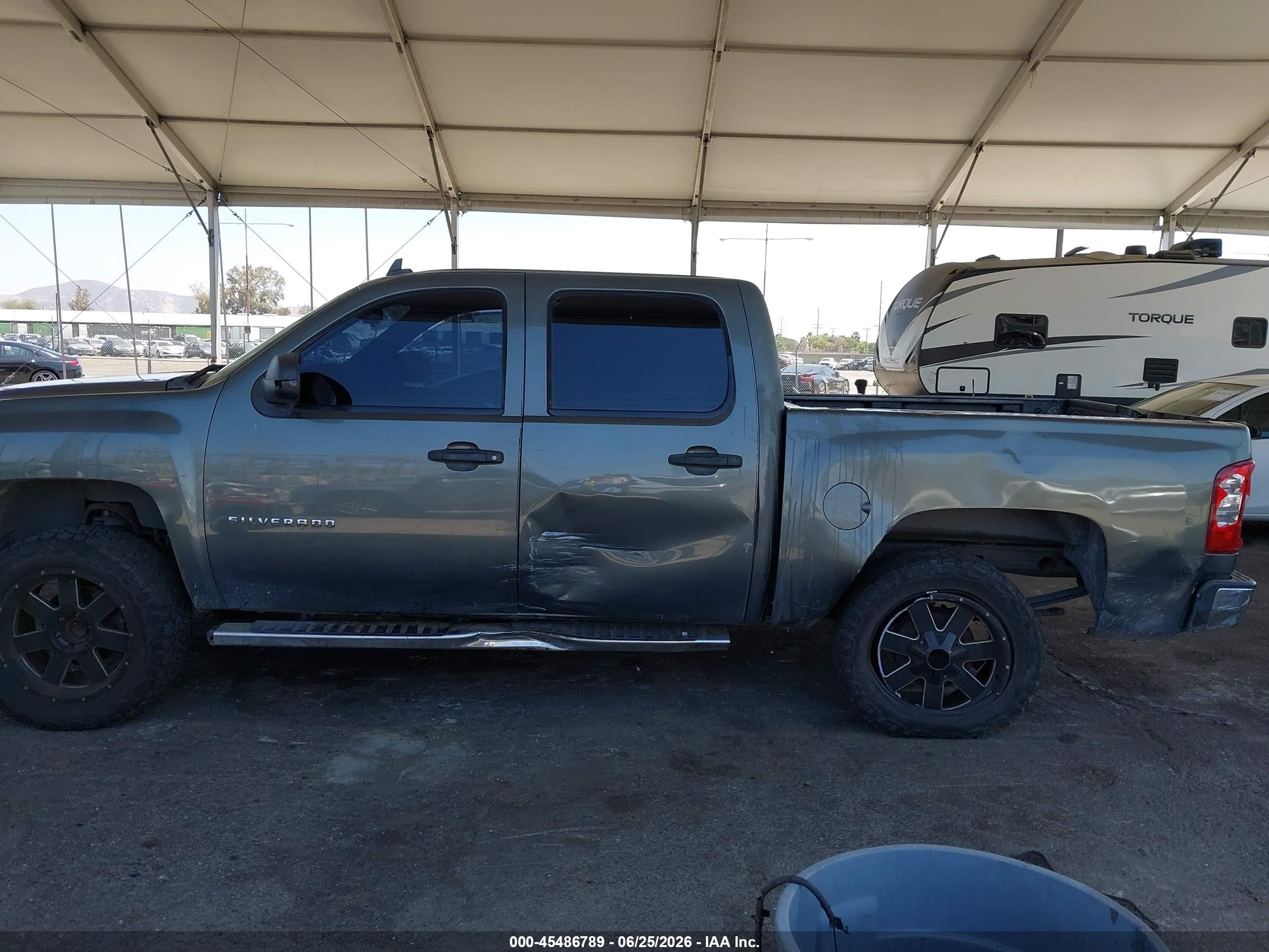 2011 Chevrolet Silverado 1500 Lt Green vin: 3GCPCSE03BG111263