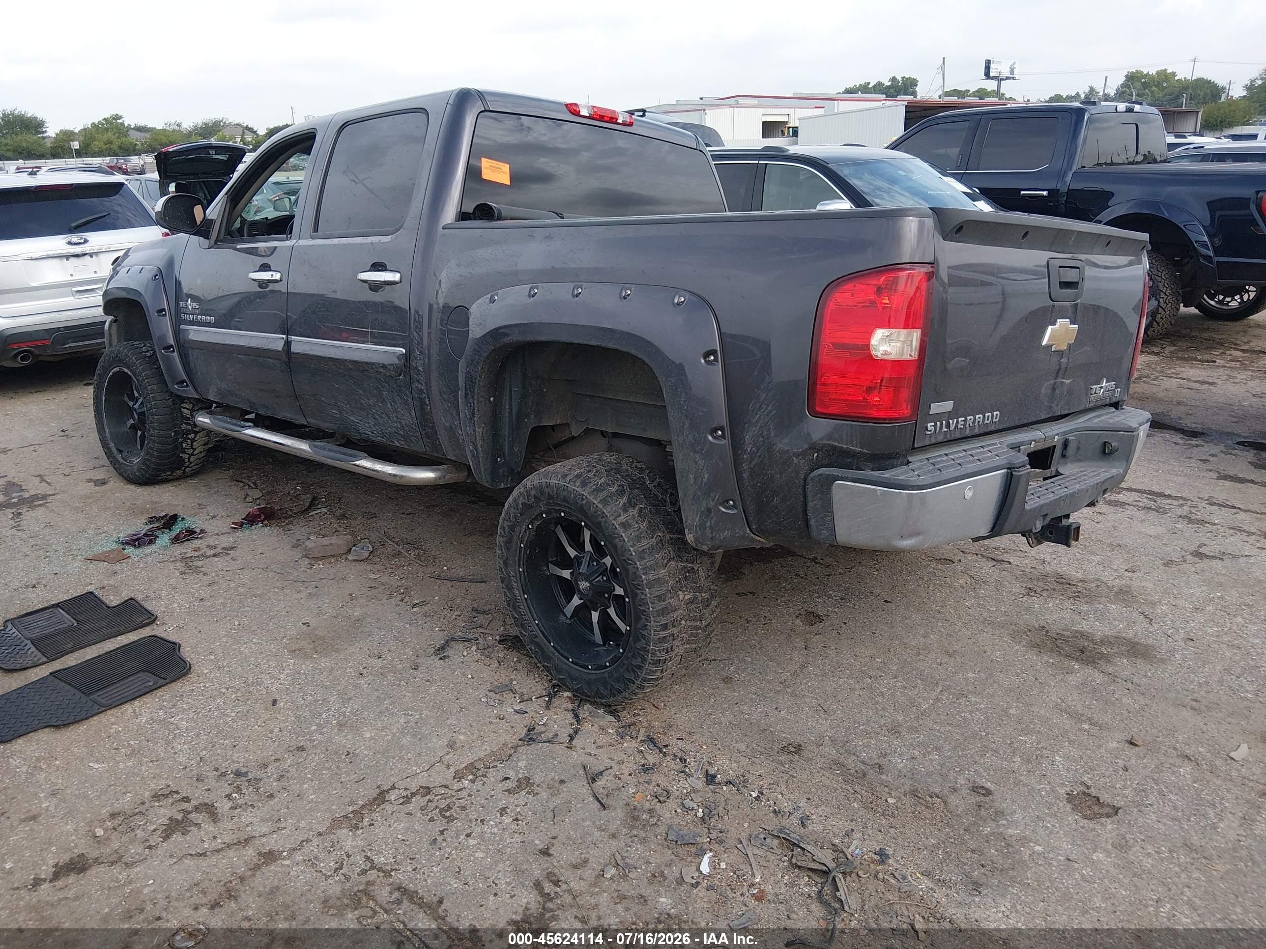 2011 Chevrolet Silverado 1500 Lt Black vin: 3GCPCSE03BG287021