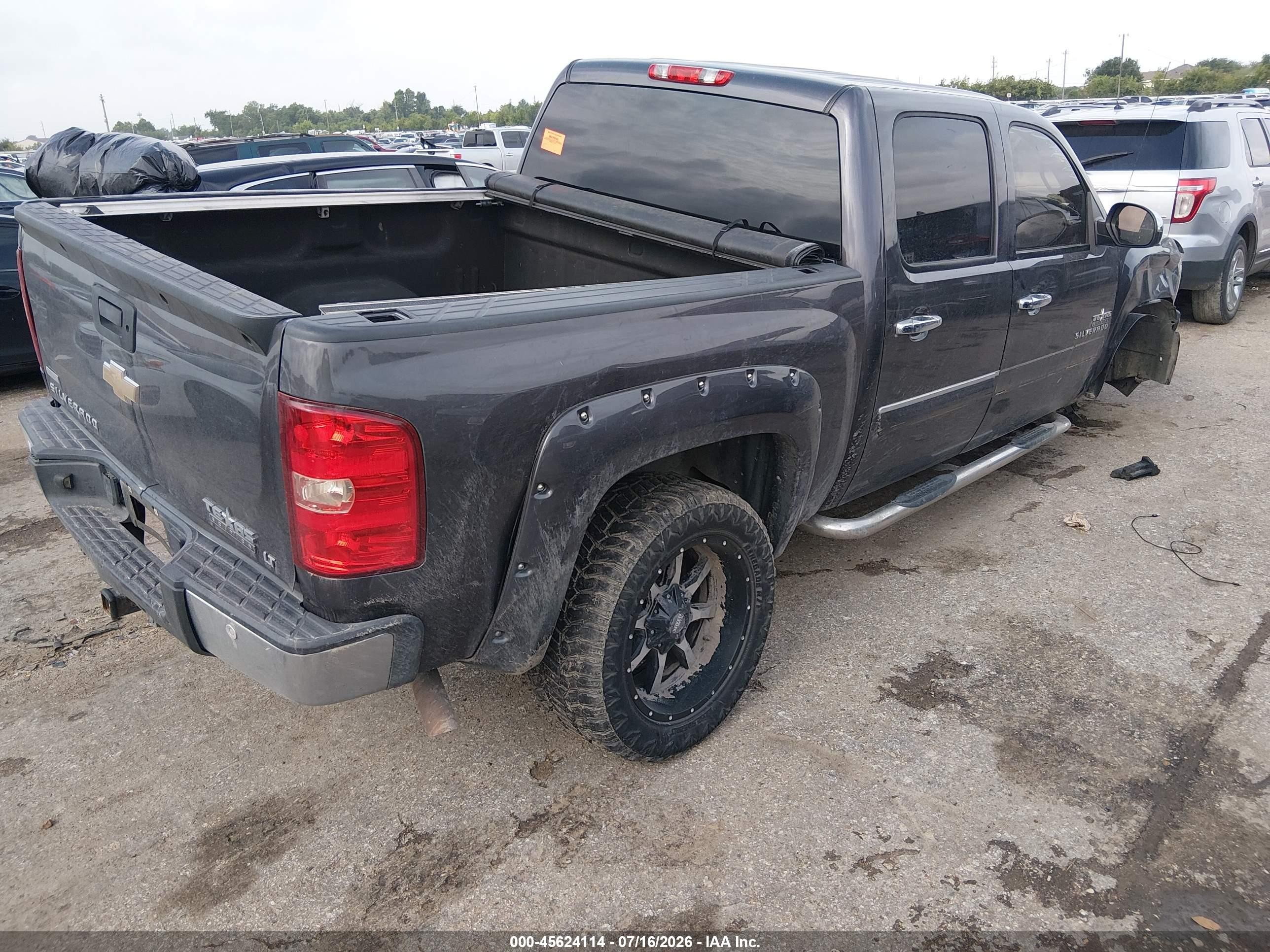 2011 Chevrolet Silverado 1500 Lt Black vin: 3GCPCSE03BG287021