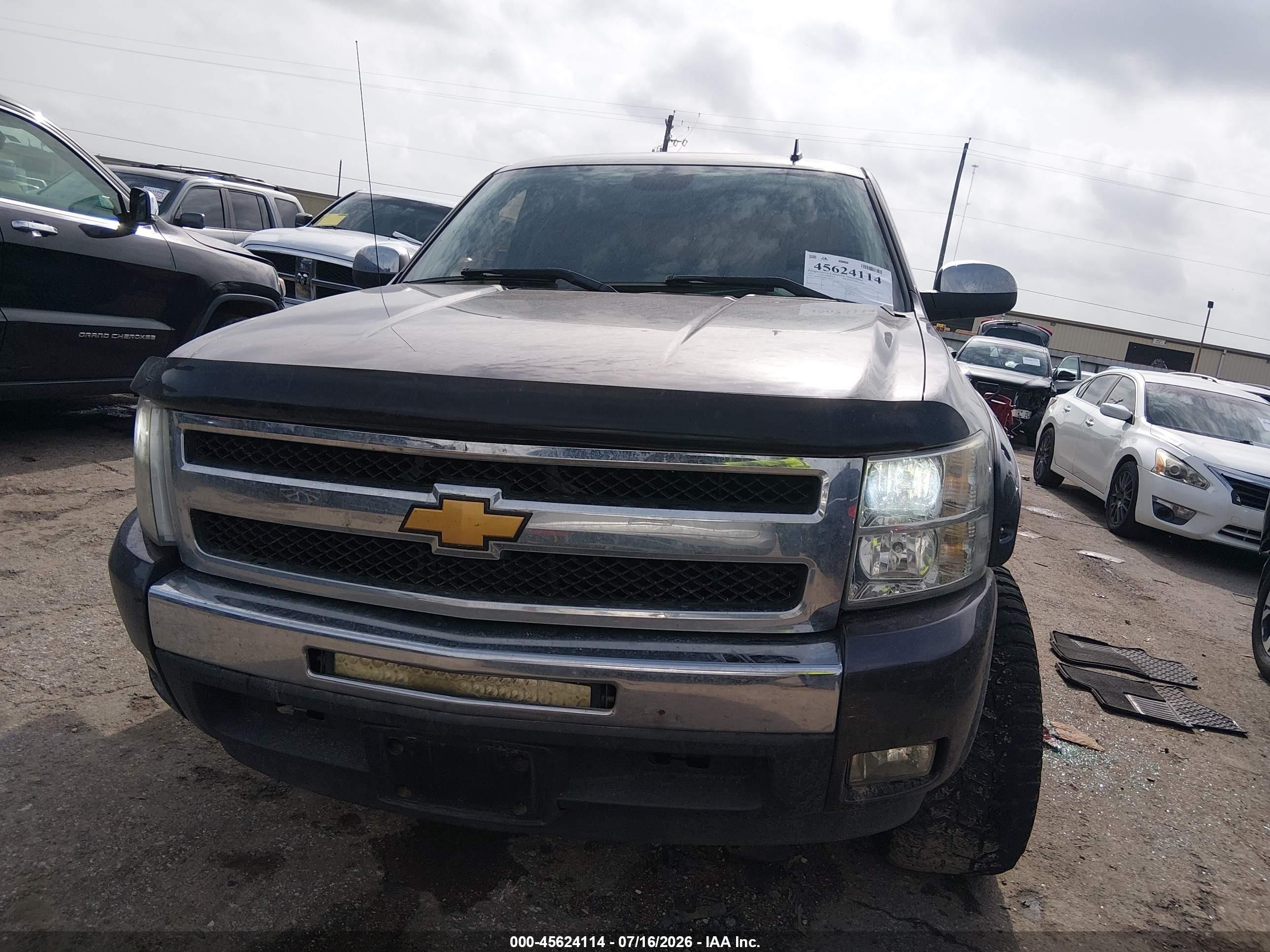 2011 Chevrolet Silverado 1500 Lt Black vin: 3GCPCSE03BG287021