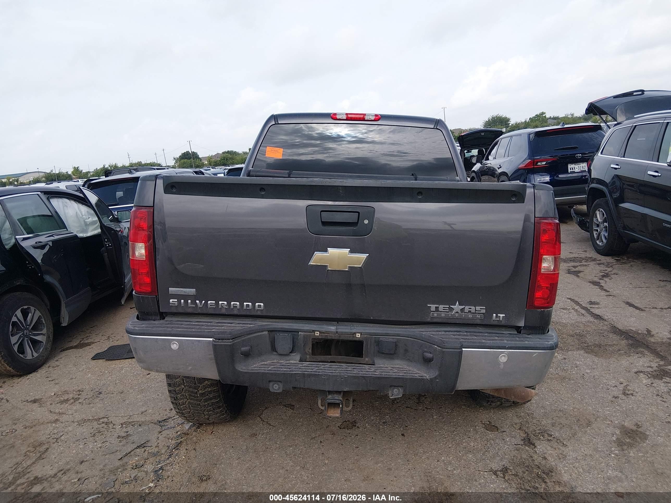 2011 Chevrolet Silverado 1500 Lt Black vin: 3GCPCSE03BG287021