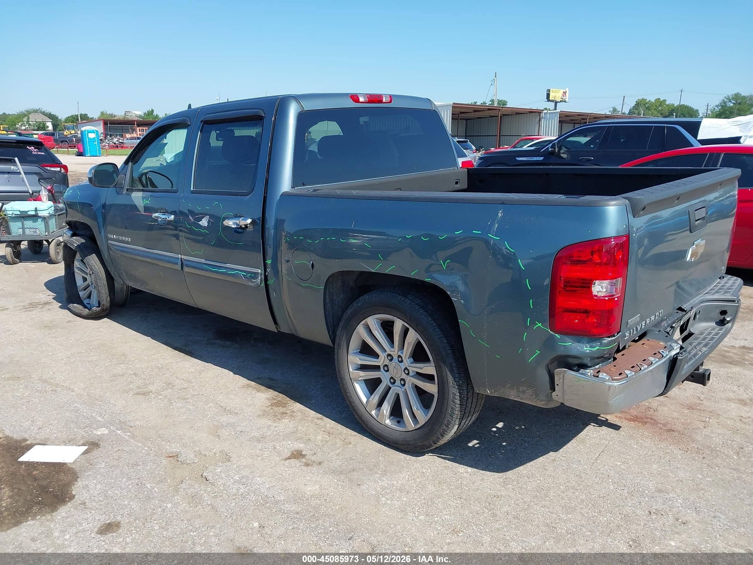 2011 Chevrolet Silverado 1500 Lt Light Blue vin: 3GCPCSE03BG359304