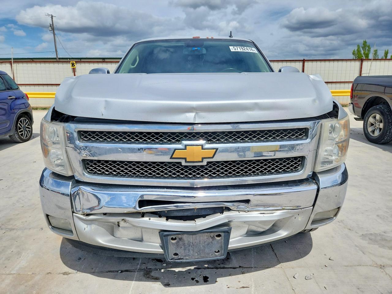 2013 Chevrolet Silverado C1500 Lt Silver vin: 3GCPCSE03DG135047
