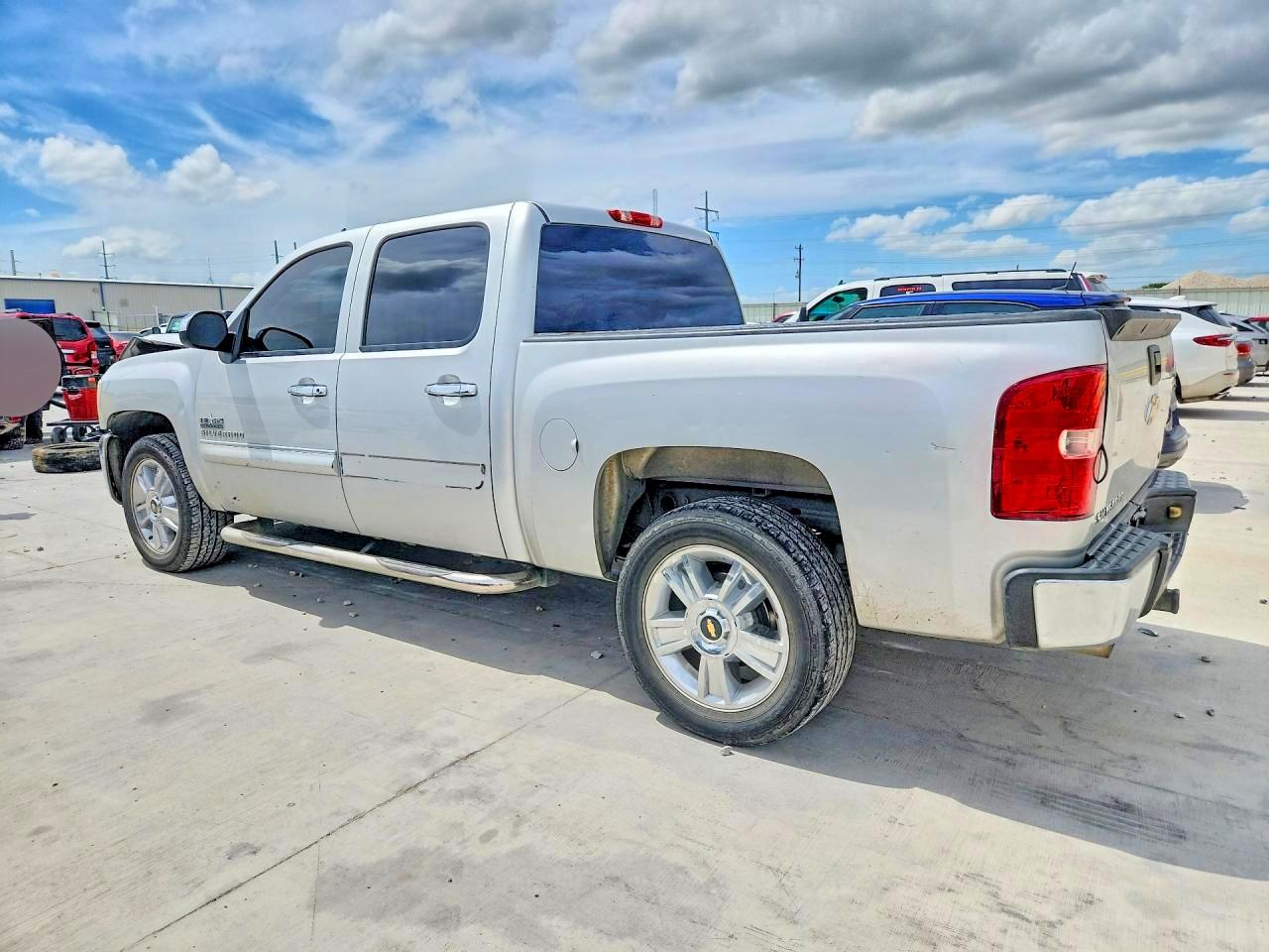 2013 Chevrolet Silverado C1500 Lt Silver vin: 3GCPCSE03DG135047
