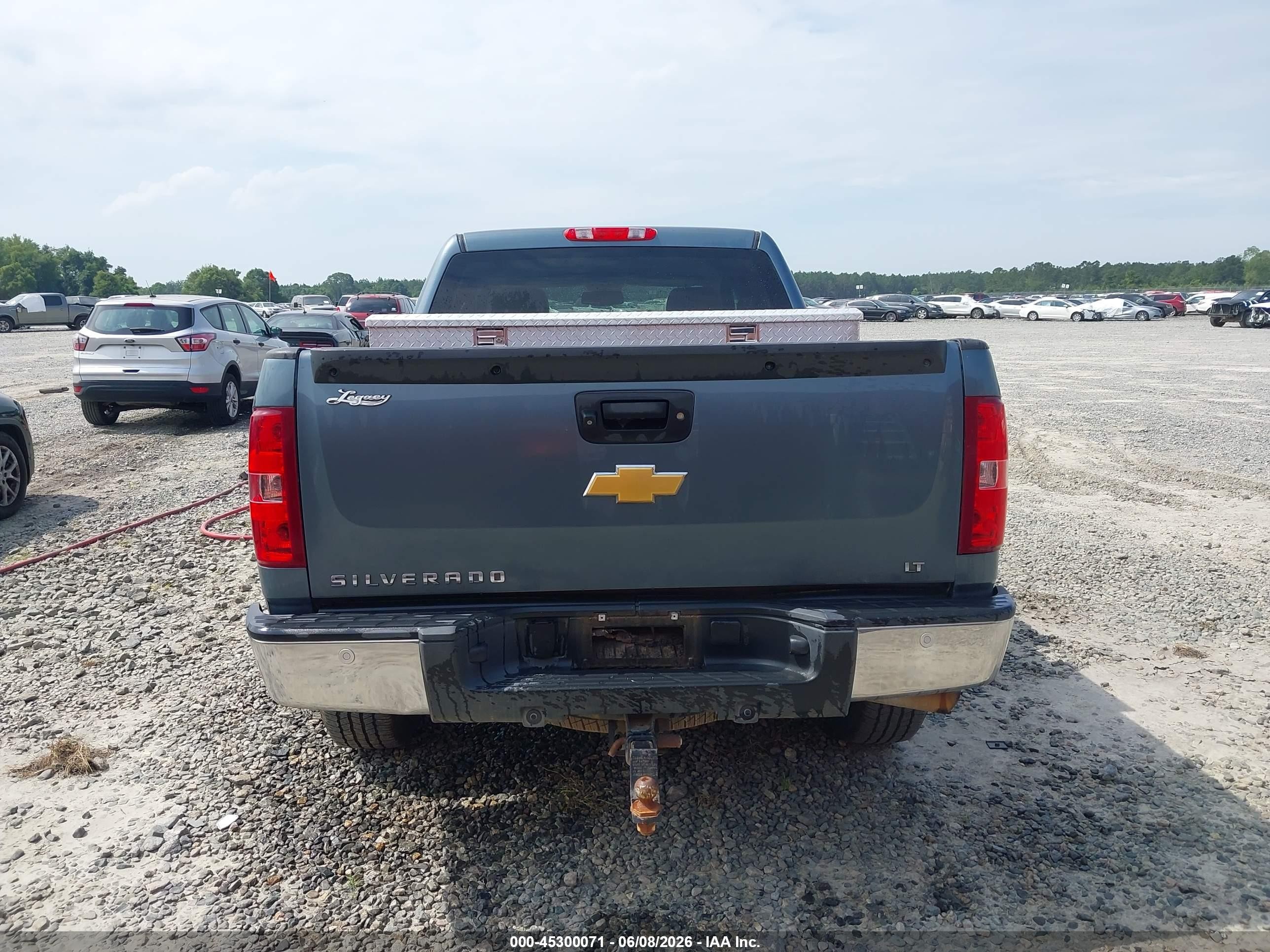 2013 Chevrolet Silverado 1500 Lt Blue vin: 3GCPCSE03DG287958