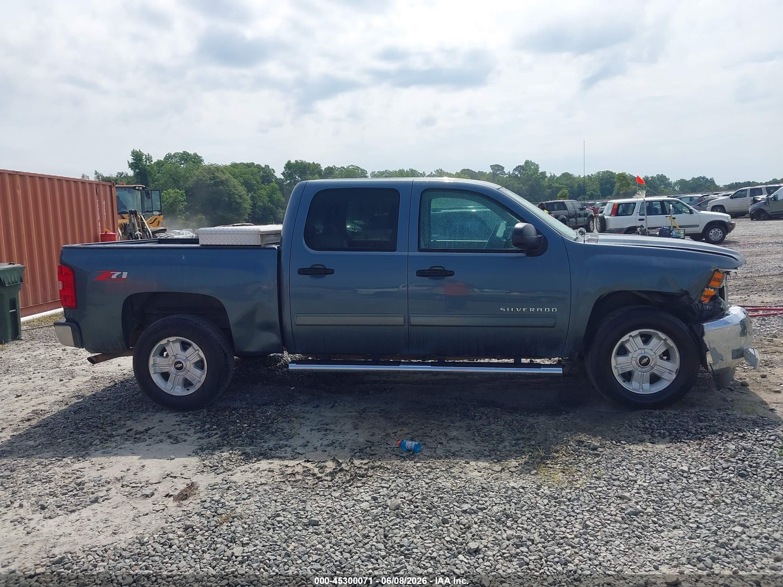 2013 Chevrolet Silverado 1500 Lt Blue vin: 3GCPCSE03DG287958