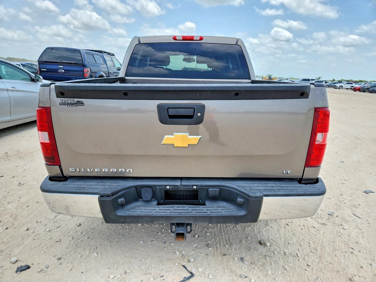 2013 Chevrolet Silverado C1500 Lt Gray vin: 3GCPCSE03DG323924