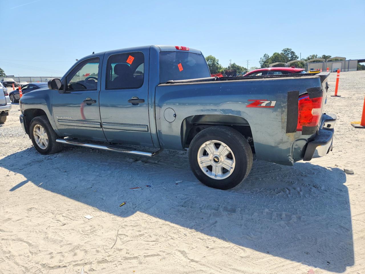 2011 Chevrolet Silverado C1500 Lt Blue vin: 3GCPCSE04BG218578