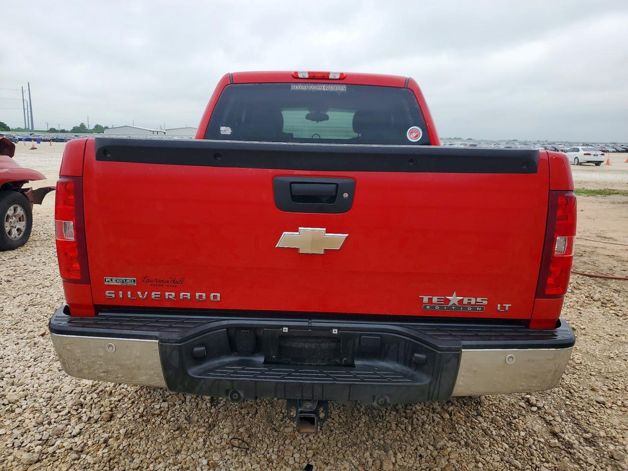 2011 Chevrolet Silverado C1500 Lt Red vin: 3GCPCSE04BG405643