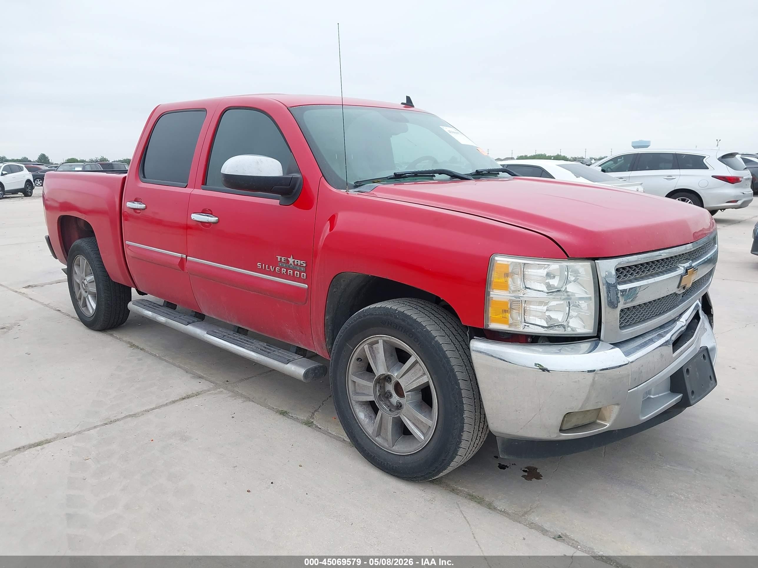 2012 Chevrolet Silverado 1500 Lt Красный vin: 3GCPCSE04CG133435