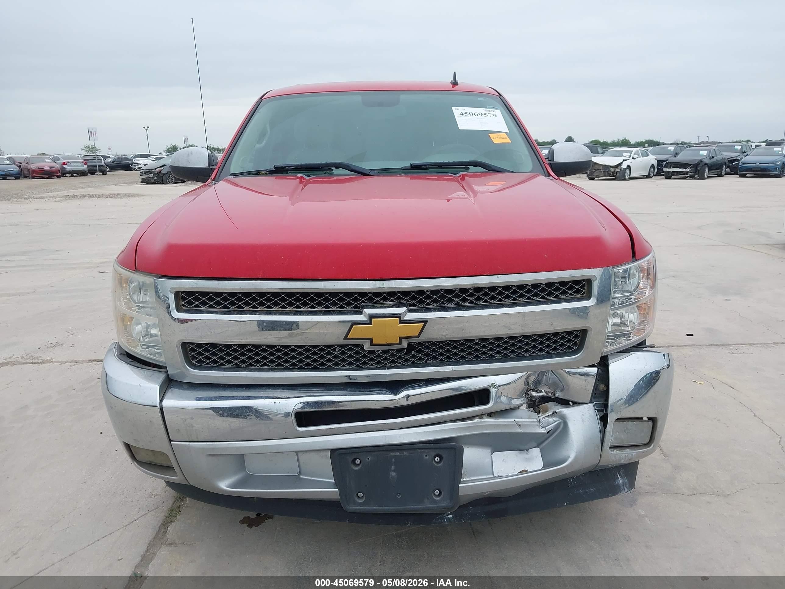 2012 Chevrolet Silverado 1500 Lt Red vin: 3GCPCSE04CG133435