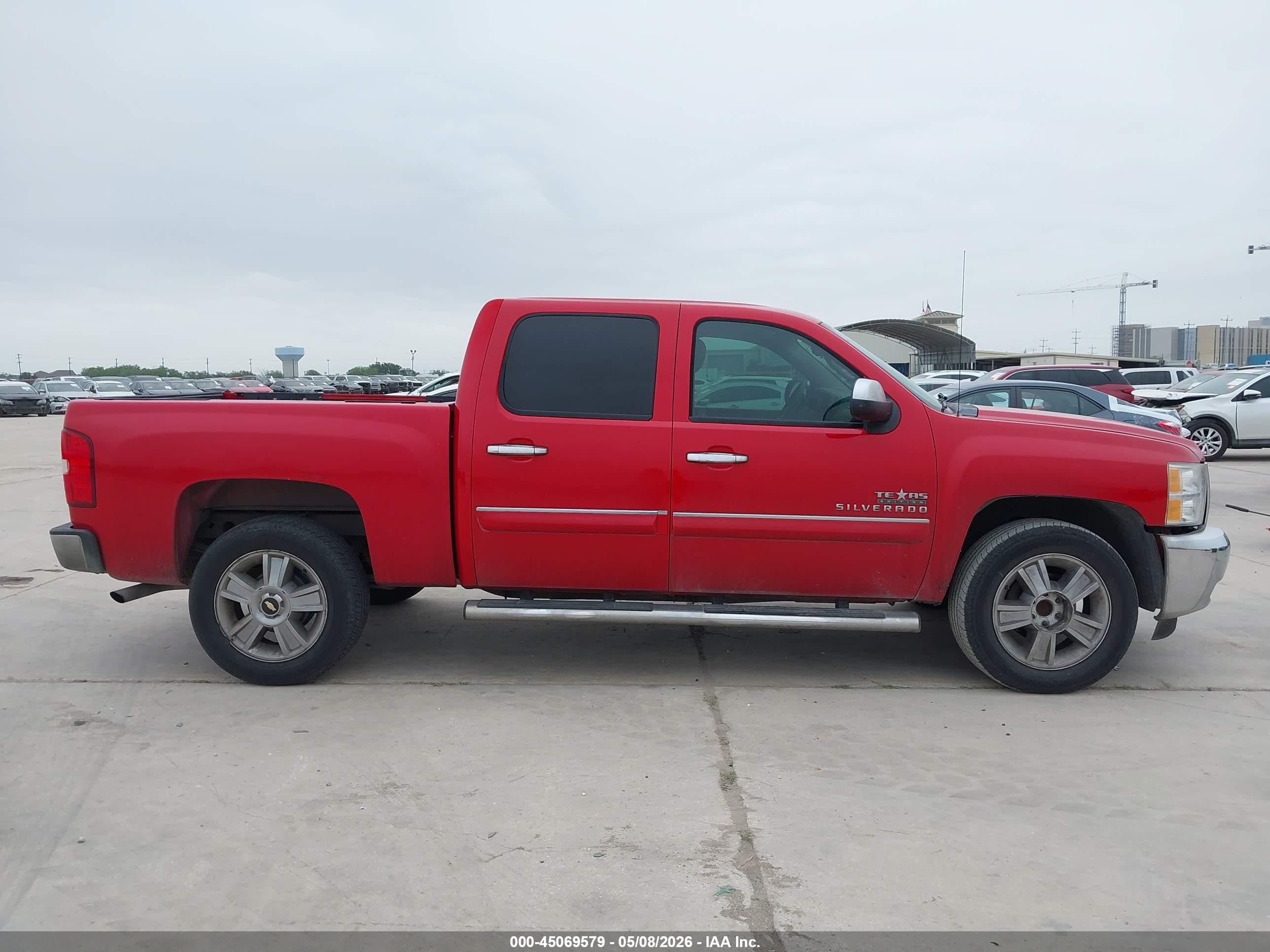2012 Chevrolet Silverado 1500 Lt Red vin: 3GCPCSE04CG133435