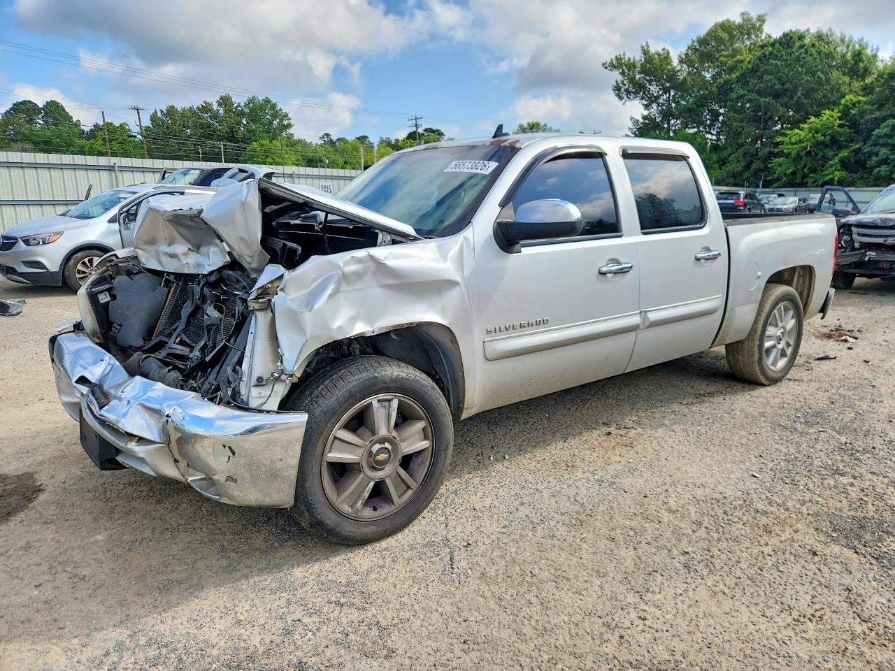 2013 Chevrolet Silverado C1500 Lt Серебряный vin: 3GCPCSE04DG268349