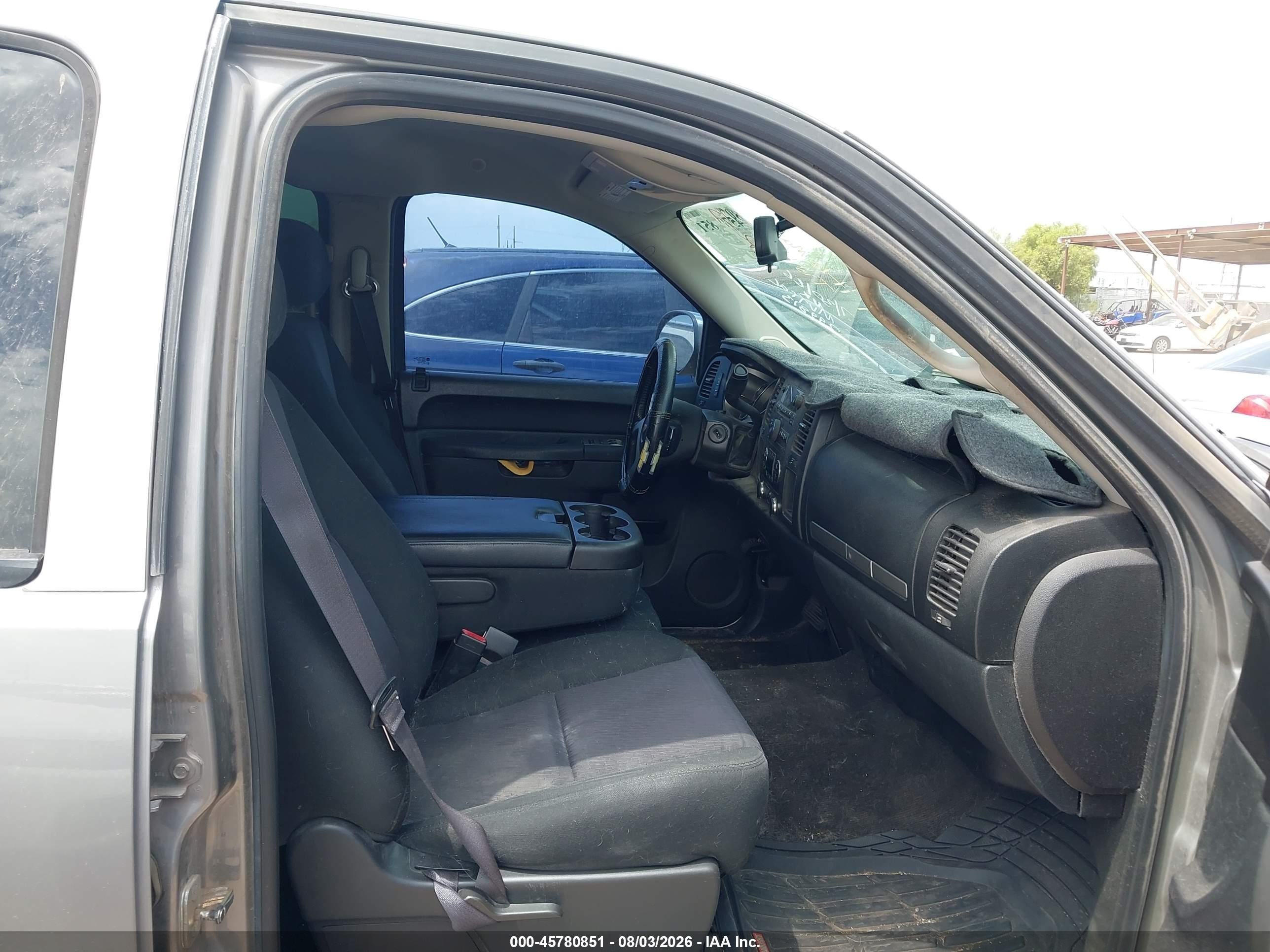 2013 Chevrolet Silverado 1500 Lt Gray vin: 3GCPCSE04DG299813
