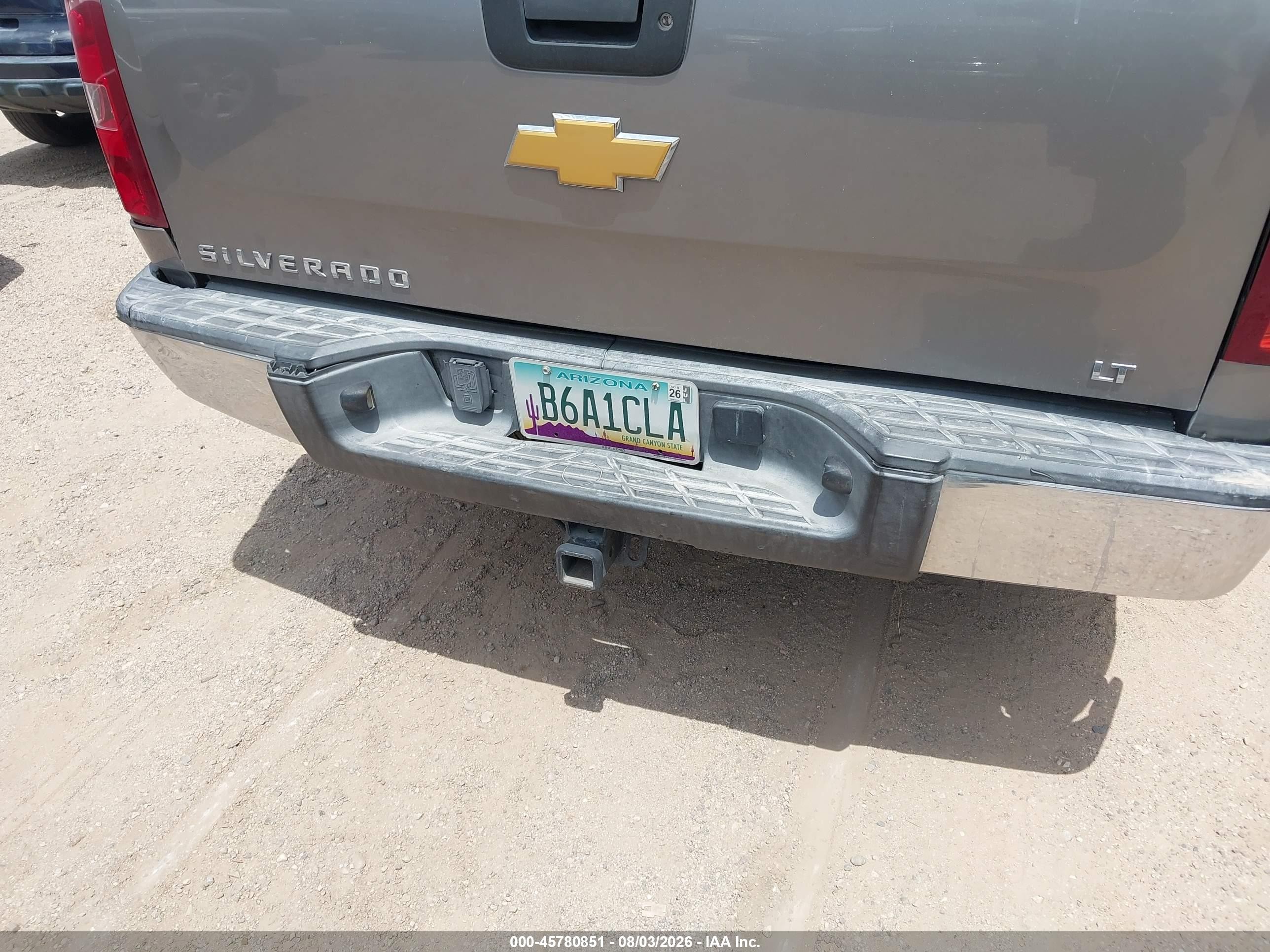 2013 Chevrolet Silverado 1500 Lt Gray vin: 3GCPCSE04DG299813