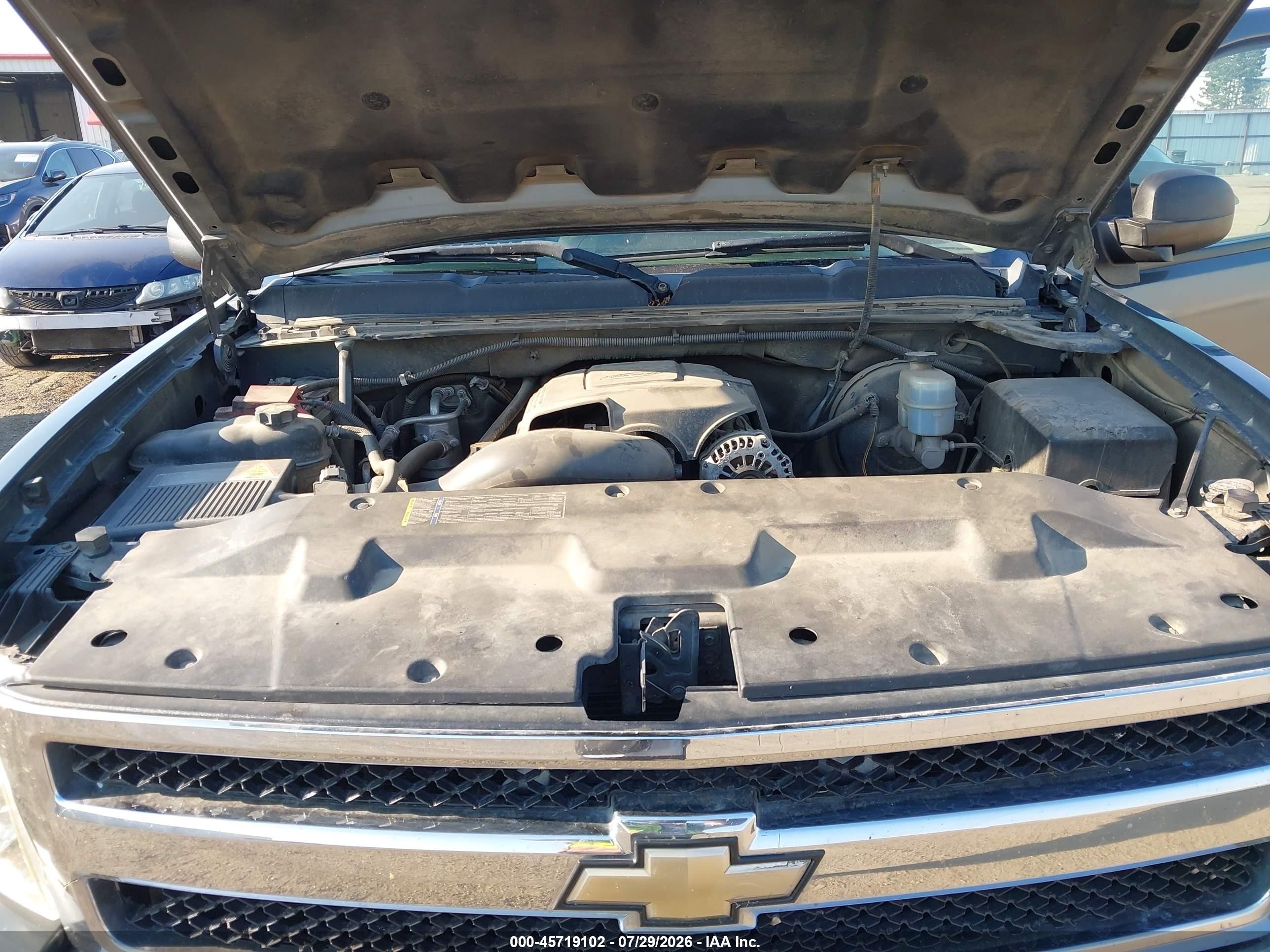2011 Chevrolet Silverado 1500 Lt Gray vin: 3GCPCSE05BG145561