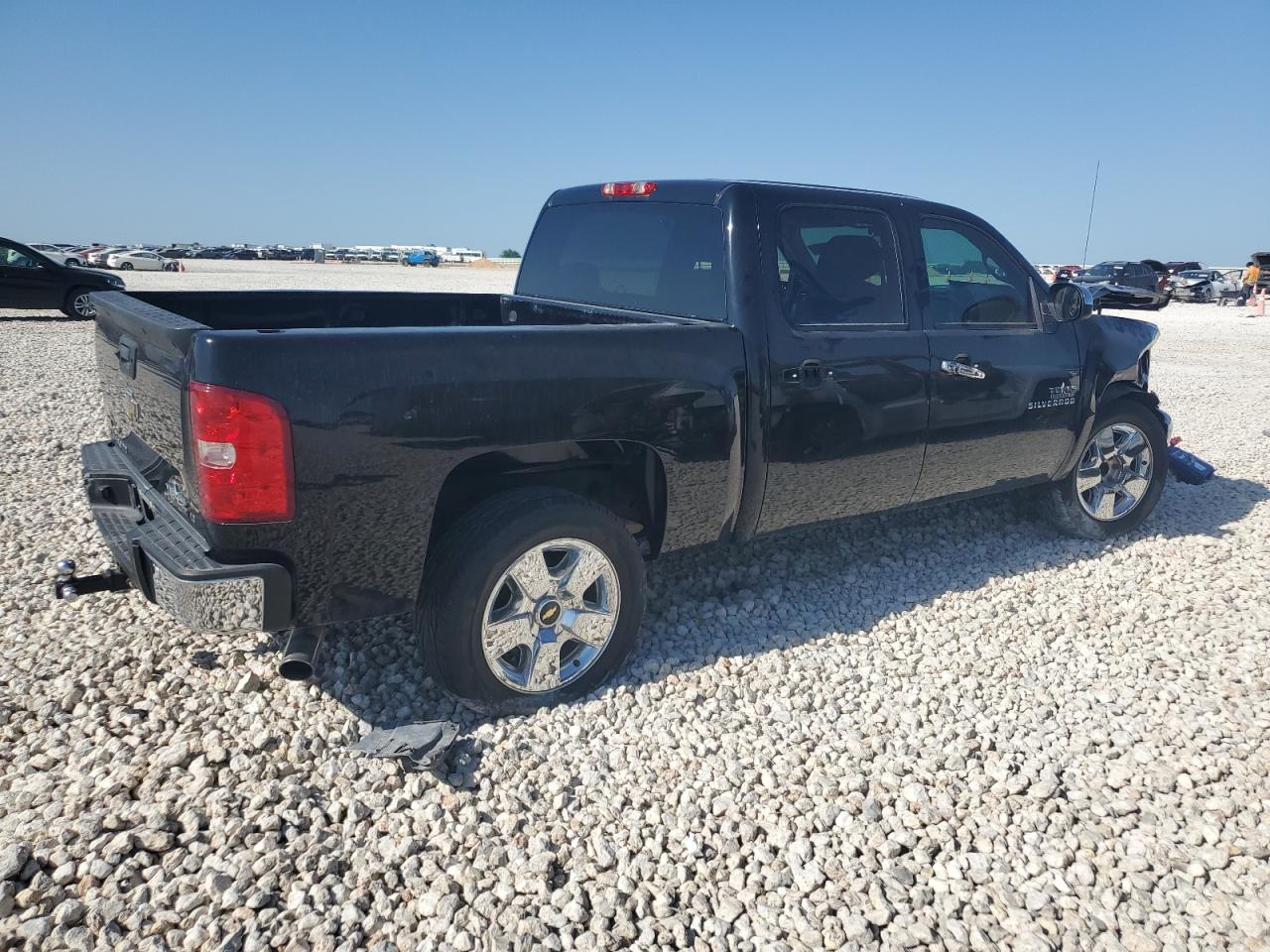2011 Chevrolet Silverado C1500 Lt Black vin: 3GCPCSE05BG154454