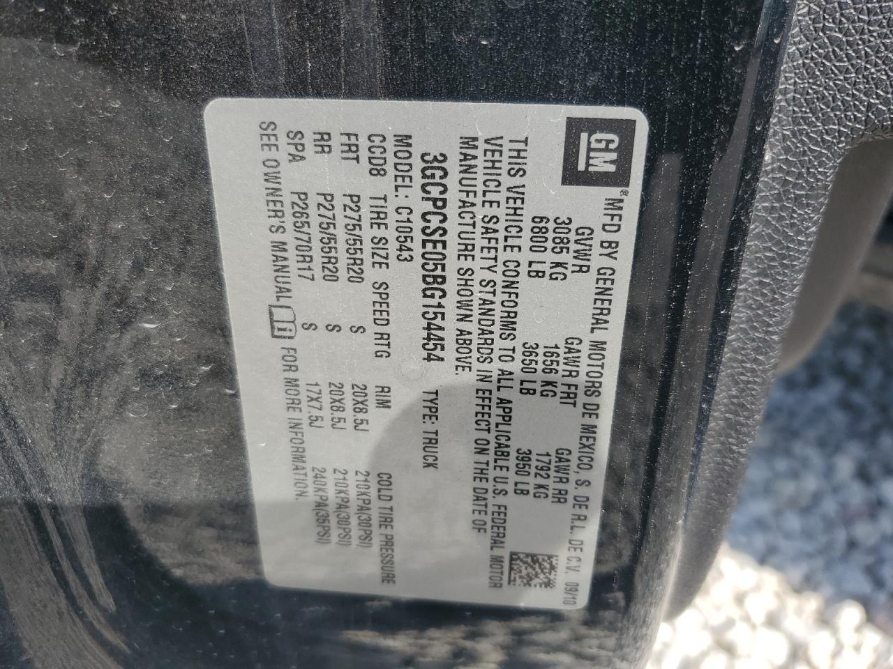 2011 Chevrolet Silverado C1500 Lt Black vin: 3GCPCSE05BG154454