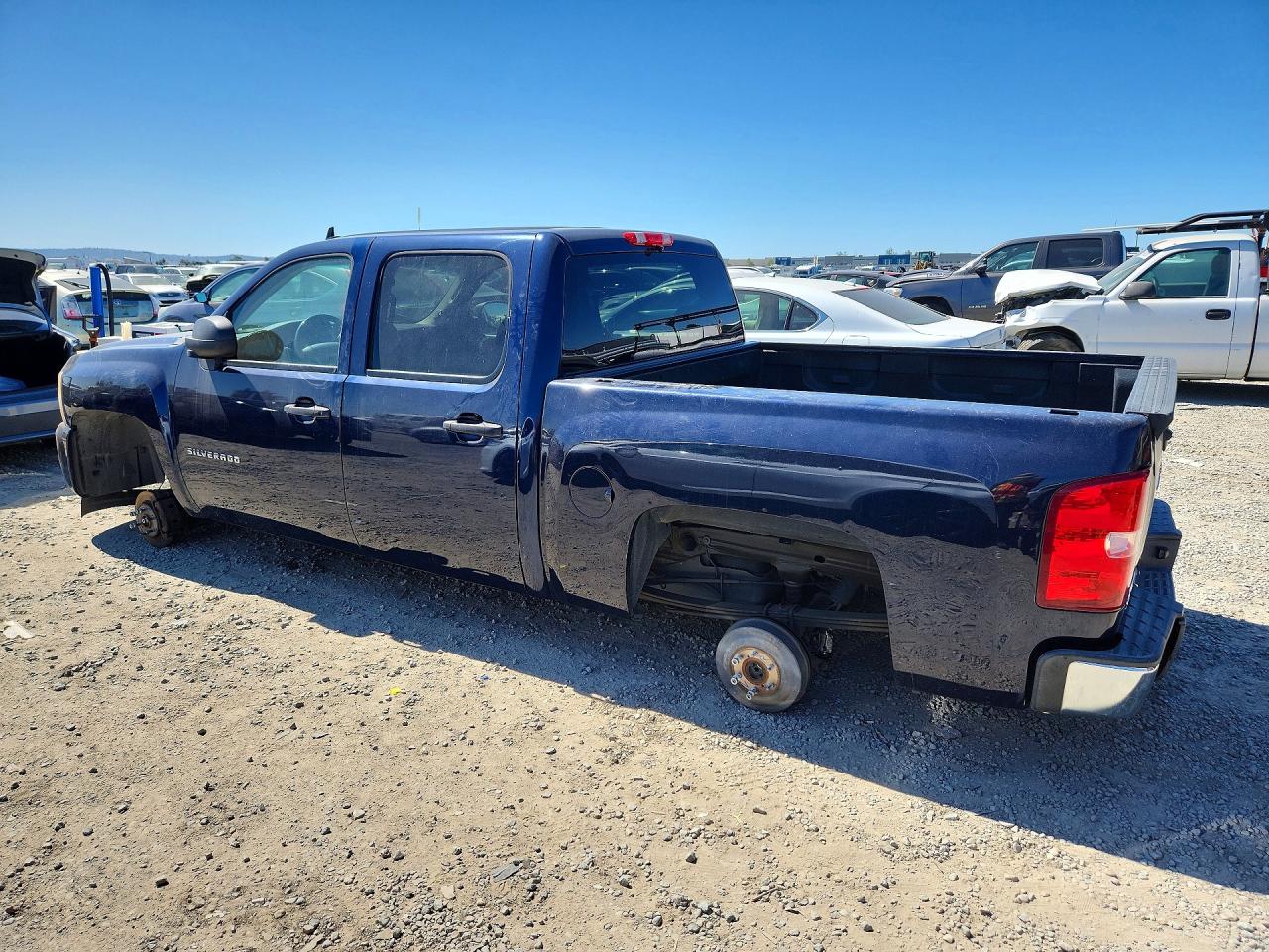 2011 Chevrolet Silverado C1500 Lt Blue vin: 3GCPCSE05BG259799