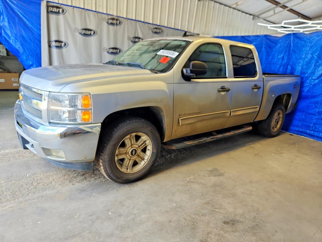 2012 Chevrolet Silverado C1500 Lt Silver vin: 3GCPCSE05CG162748