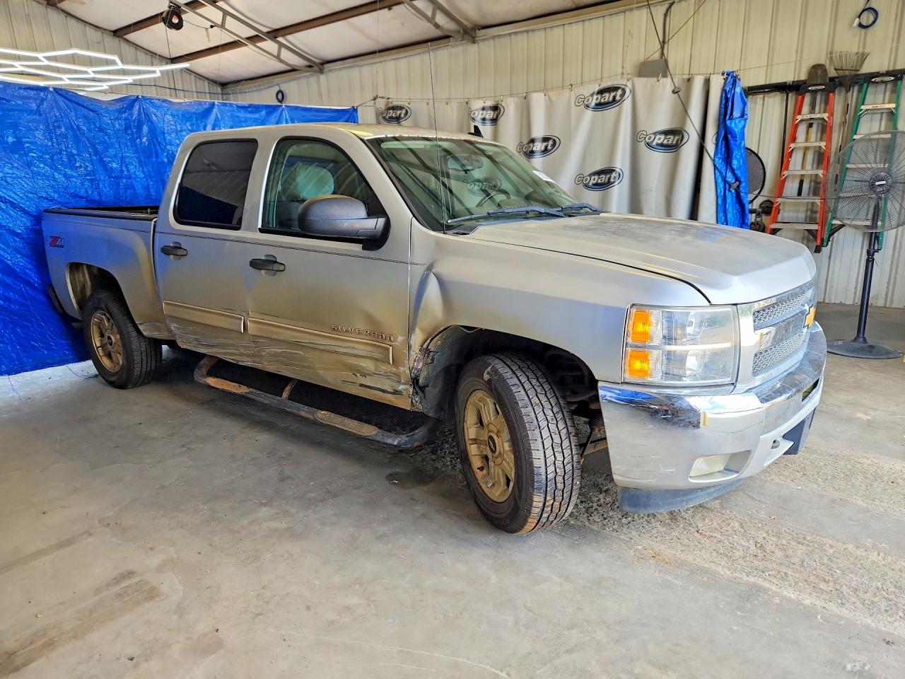 2012 Chevrolet Silverado C1500 Lt Silver vin: 3GCPCSE05CG162748