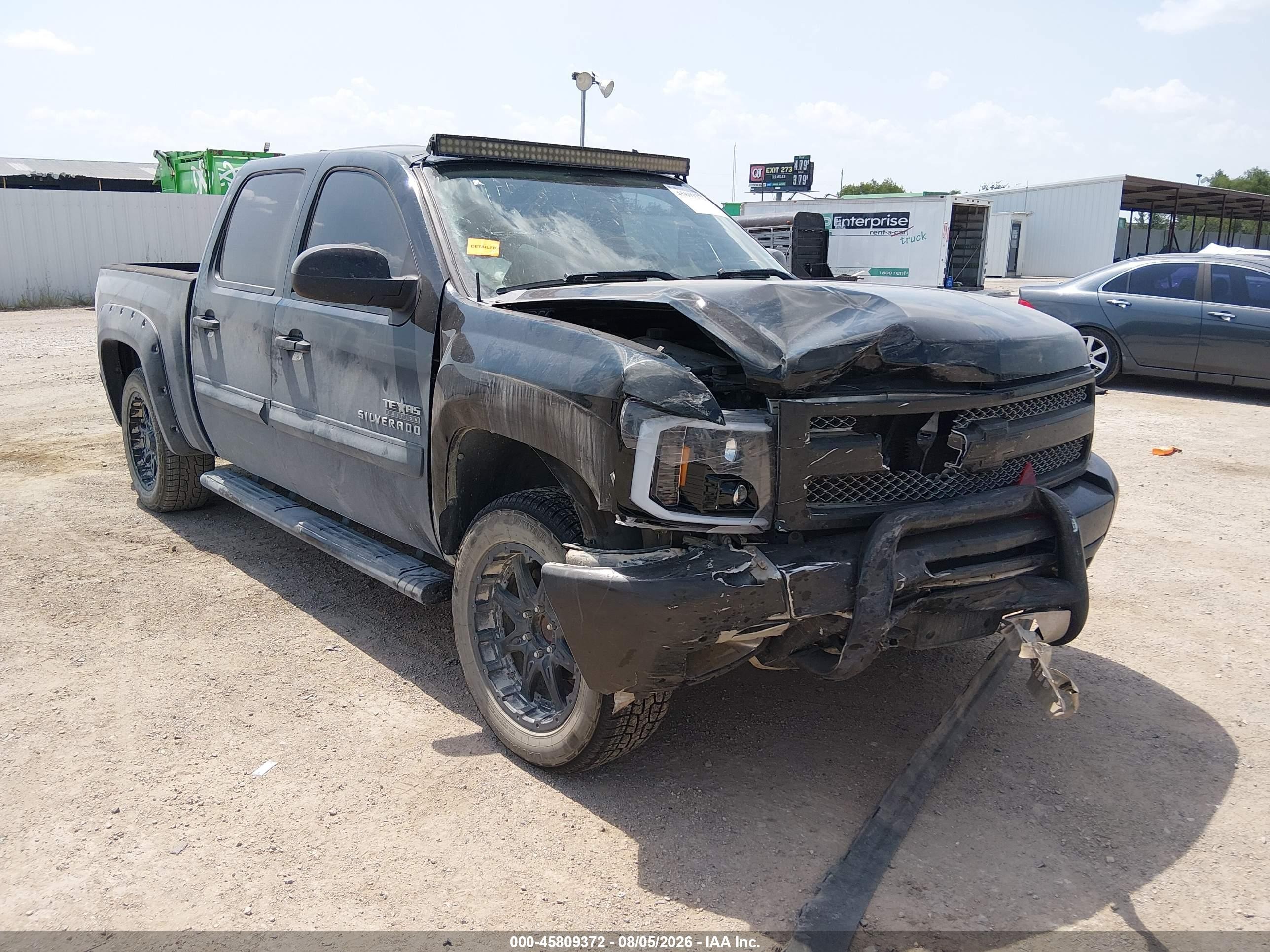 2012 Chevrolet Silverado 1500 Lt Black vin: 3GCPCSE05CG205095