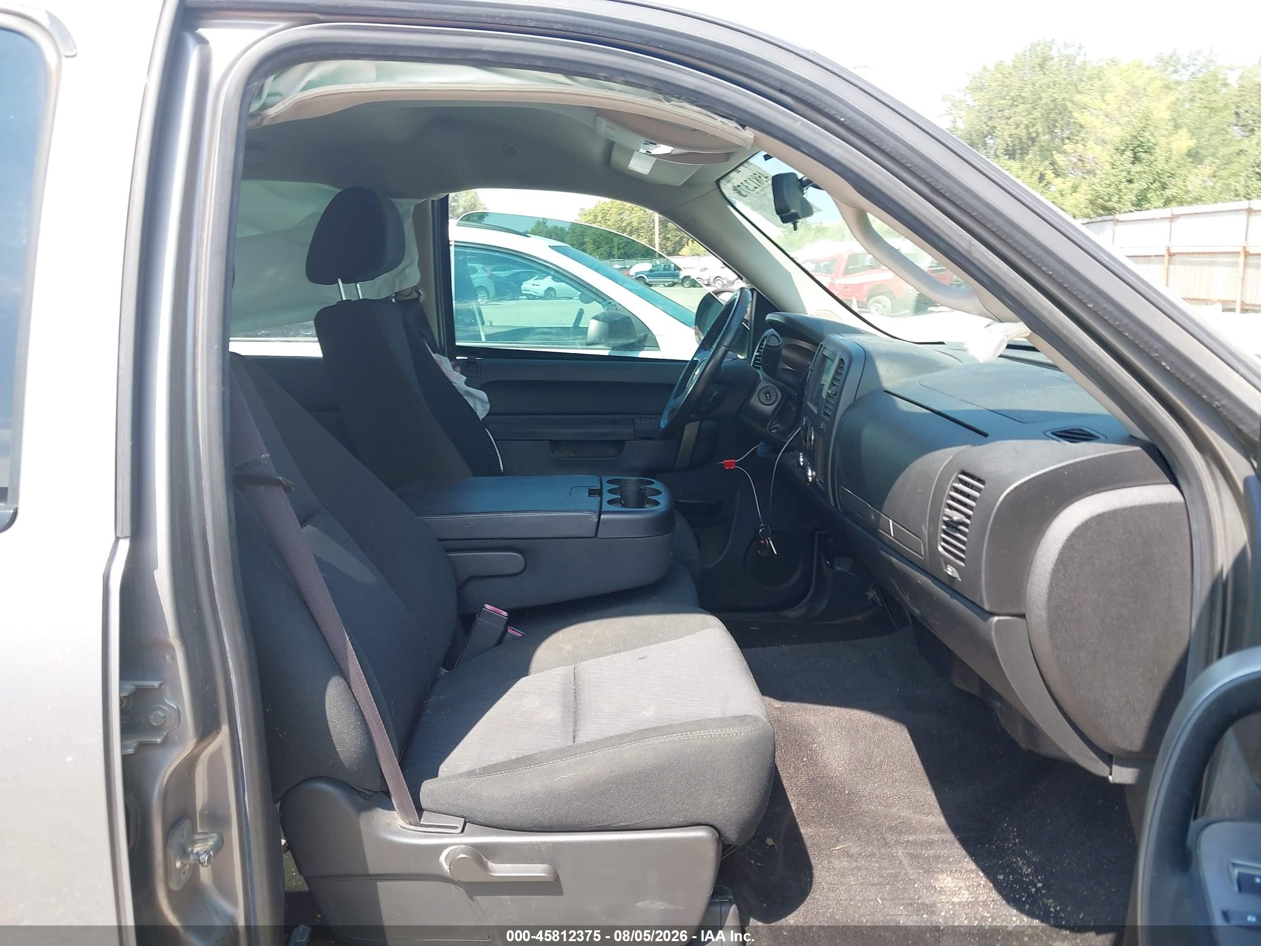 2012 Chevrolet Silverado 1500 Lt Gray vin: 3GCPCSE05CG248366