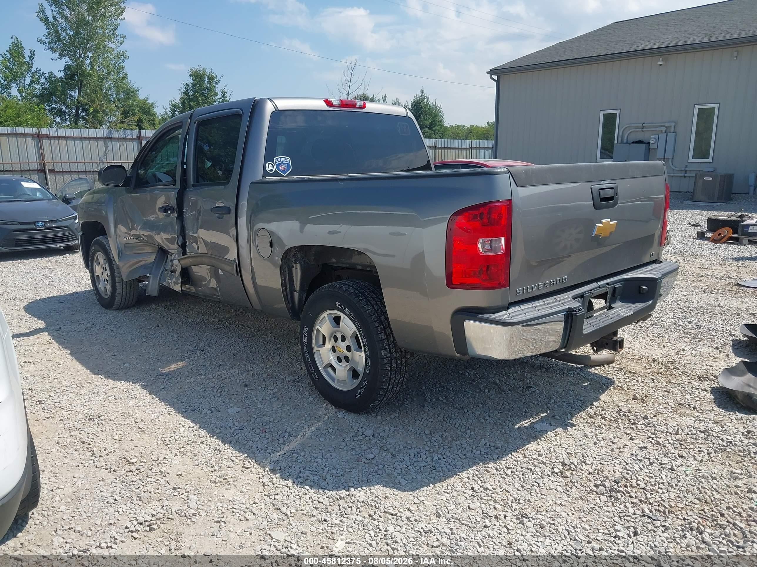 2012 Chevrolet Silverado 1500 Lt Gray vin: 3GCPCSE05CG248366