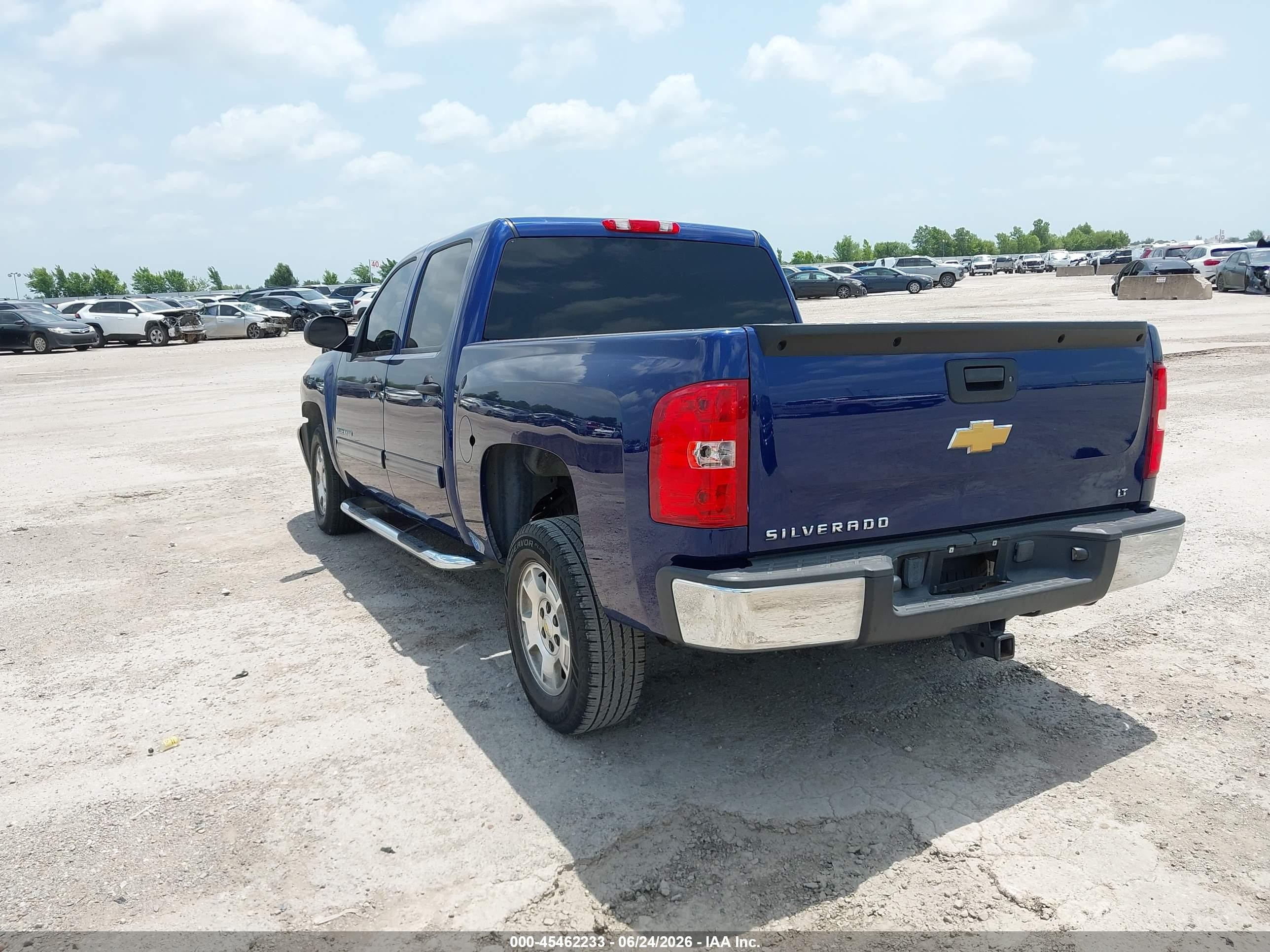 2013 Chevrolet Silverado 1500 Lt Blue vin: 3GCPCSE05DG148950