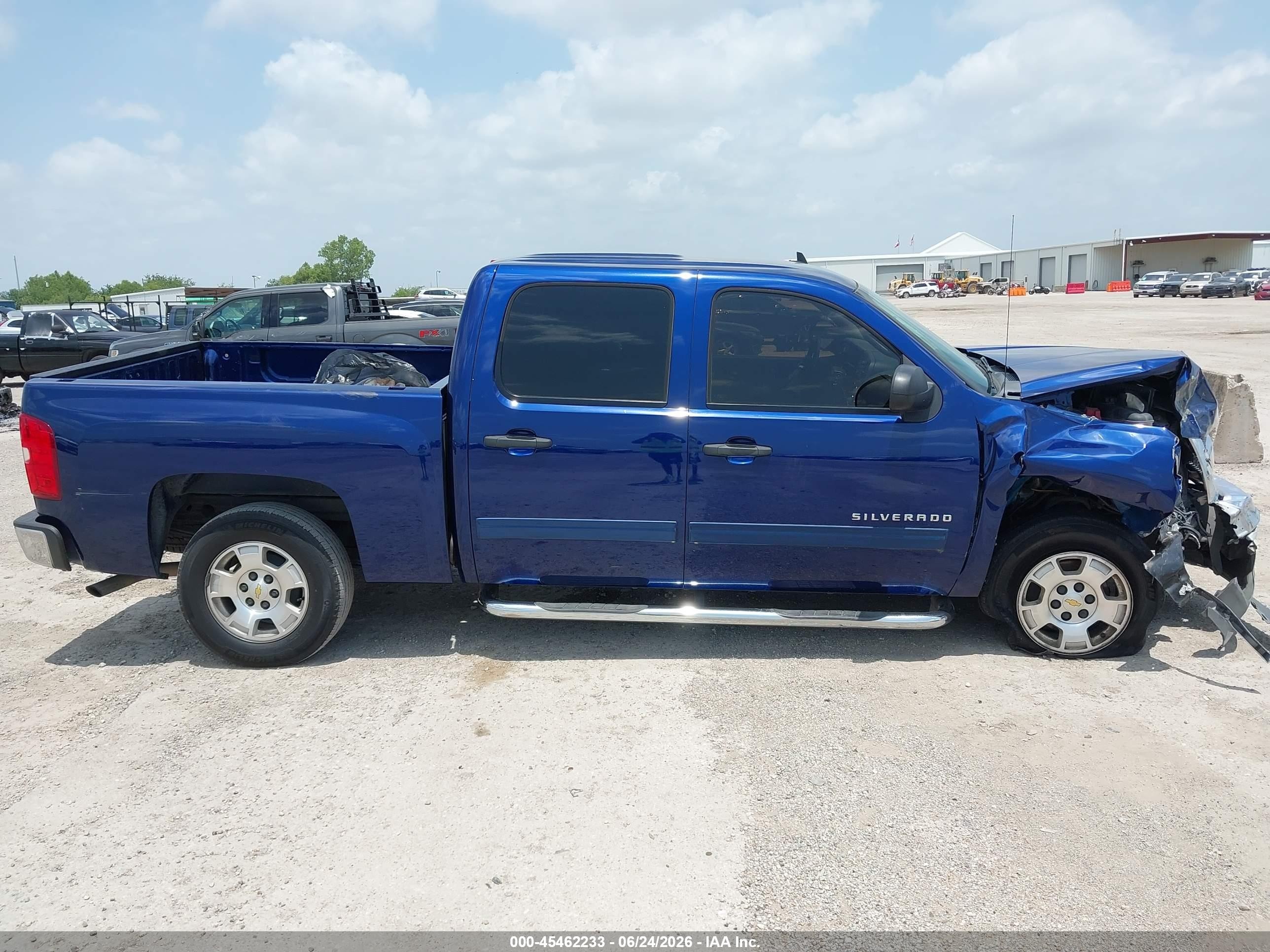 2013 Chevrolet Silverado 1500 Lt Blue vin: 3GCPCSE05DG148950