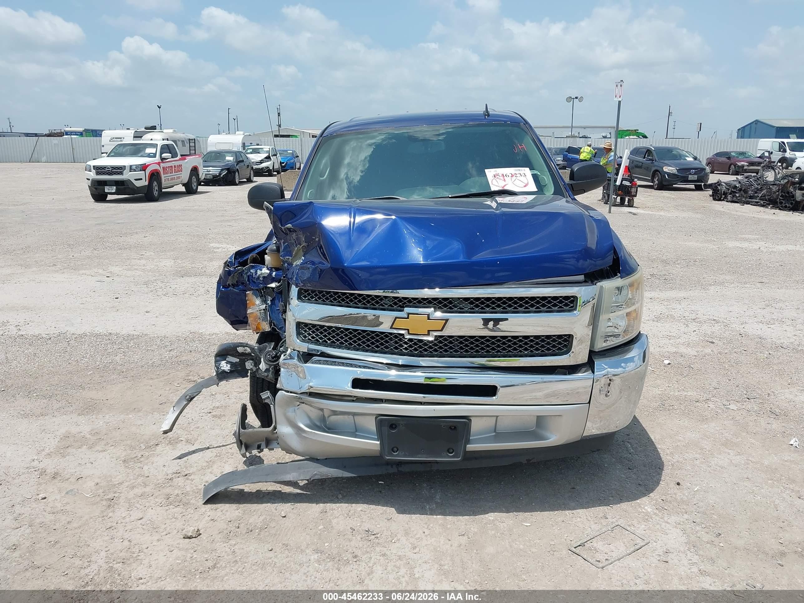 2013 Chevrolet Silverado 1500 Lt Blue vin: 3GCPCSE05DG148950