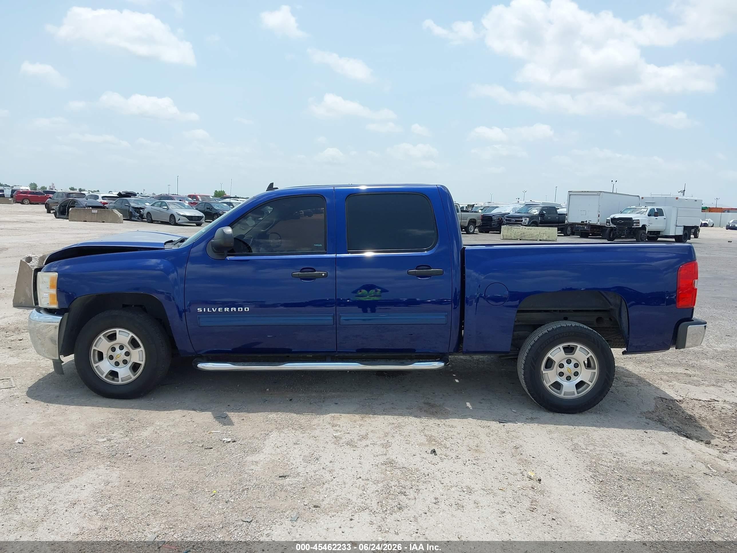 2013 Chevrolet Silverado 1500 Lt Blue vin: 3GCPCSE05DG148950