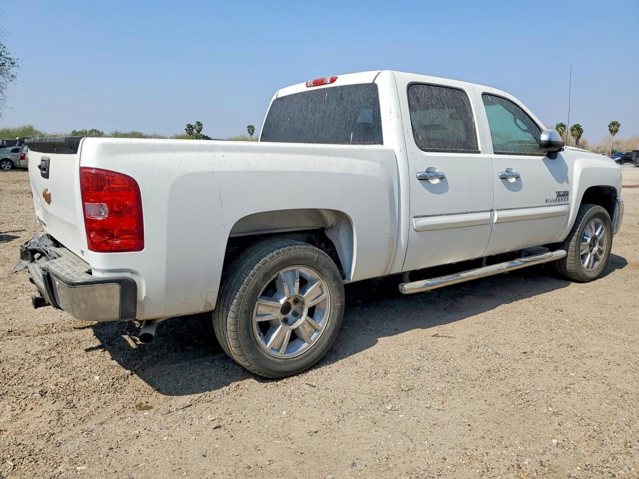 2013 Chevrolet Silverado C1500 Lt White vin: 3GCPCSE05DG224585