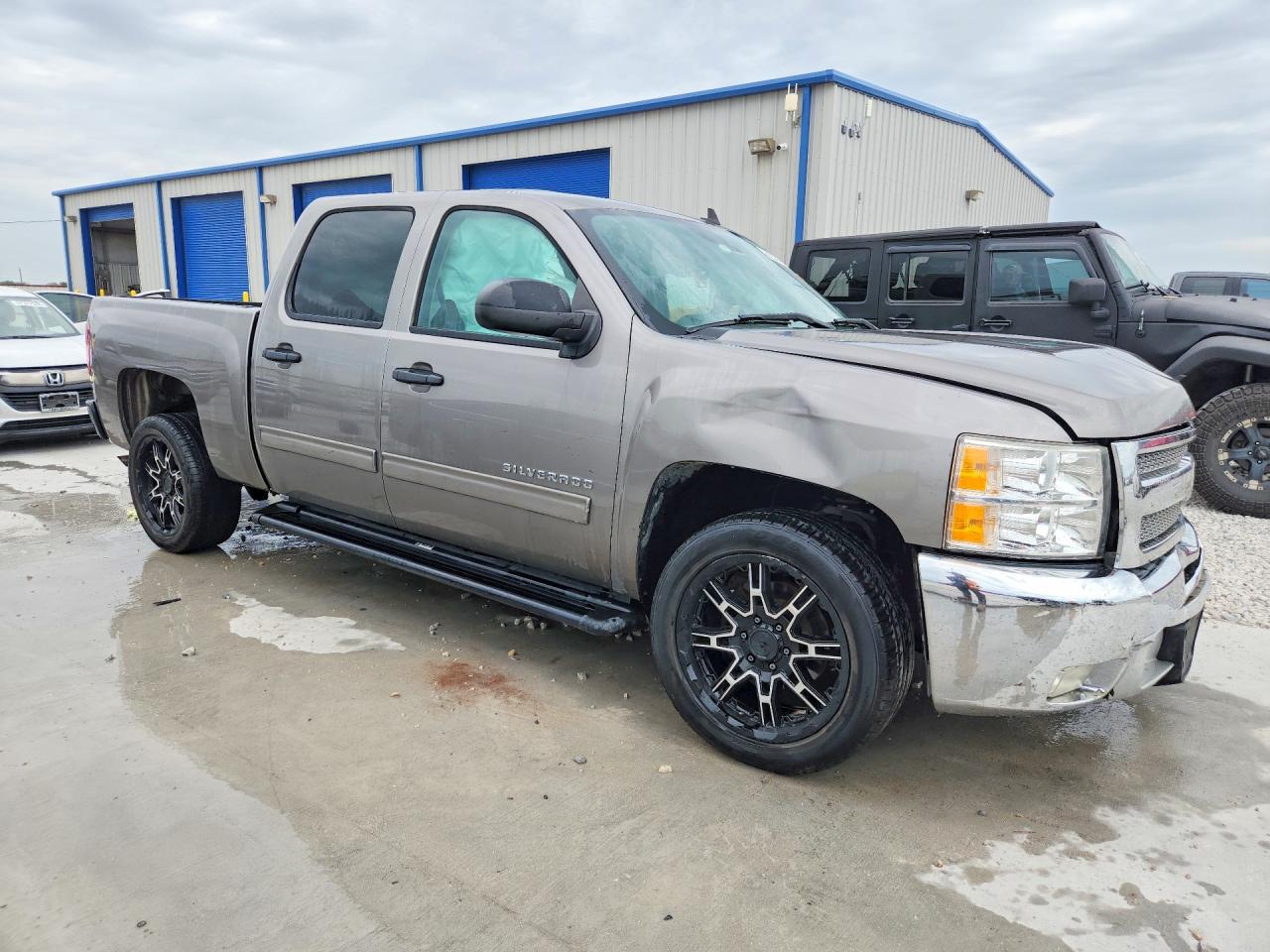 2013 Chevrolet Silverado C1500 Lt Серый vin: 3GCPCSE05DG279926