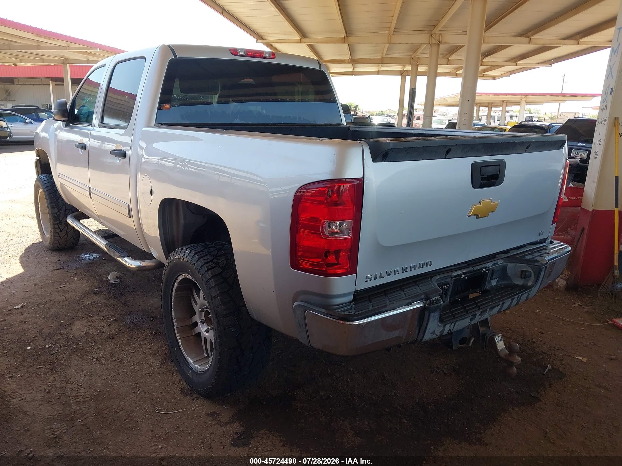 2013 Chevrolet Silverado 1500 Lt Gray vin: 3GCPCSE05DG295902