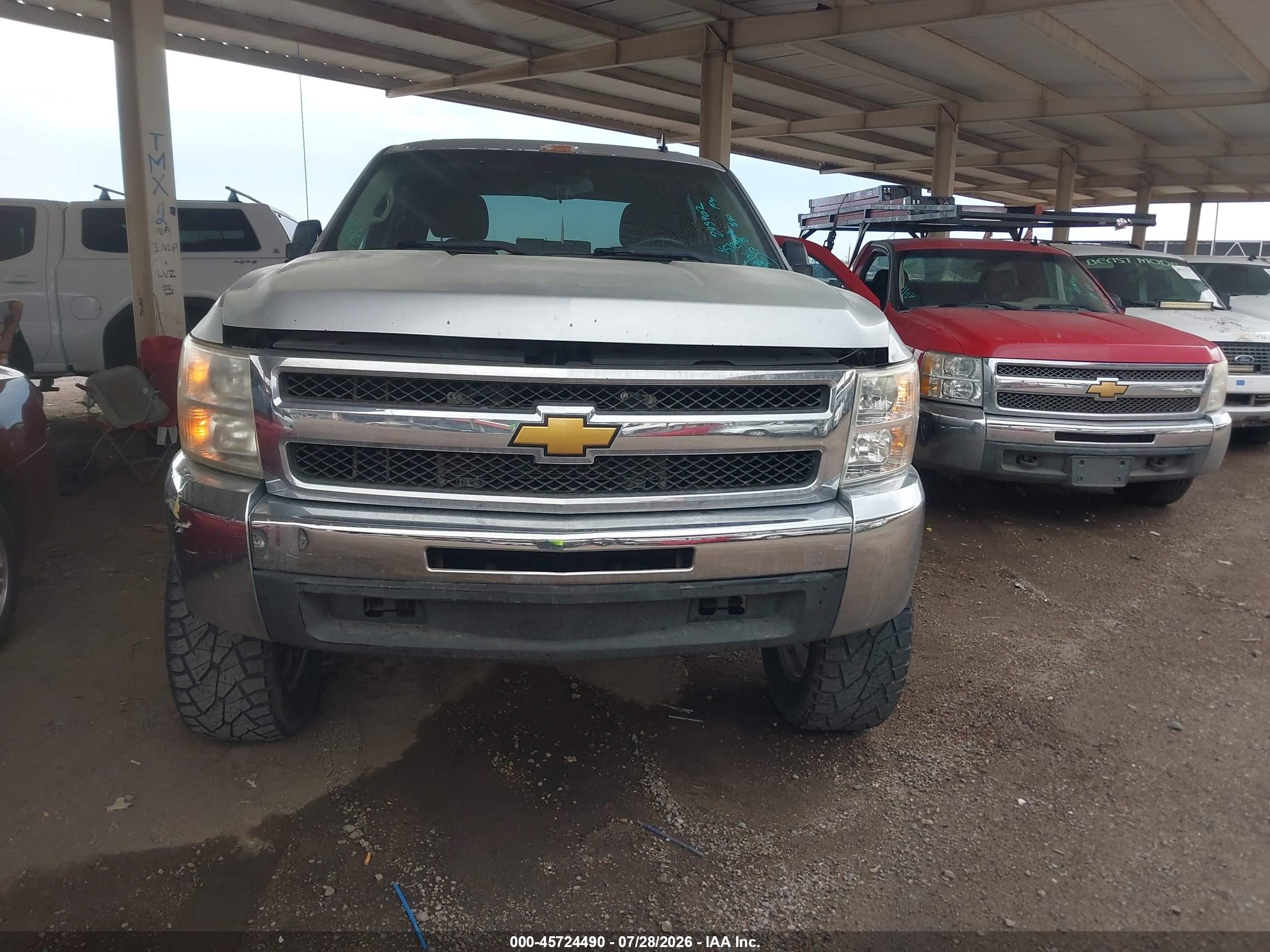 2013 Chevrolet Silverado 1500 Lt Gray vin: 3GCPCSE05DG295902