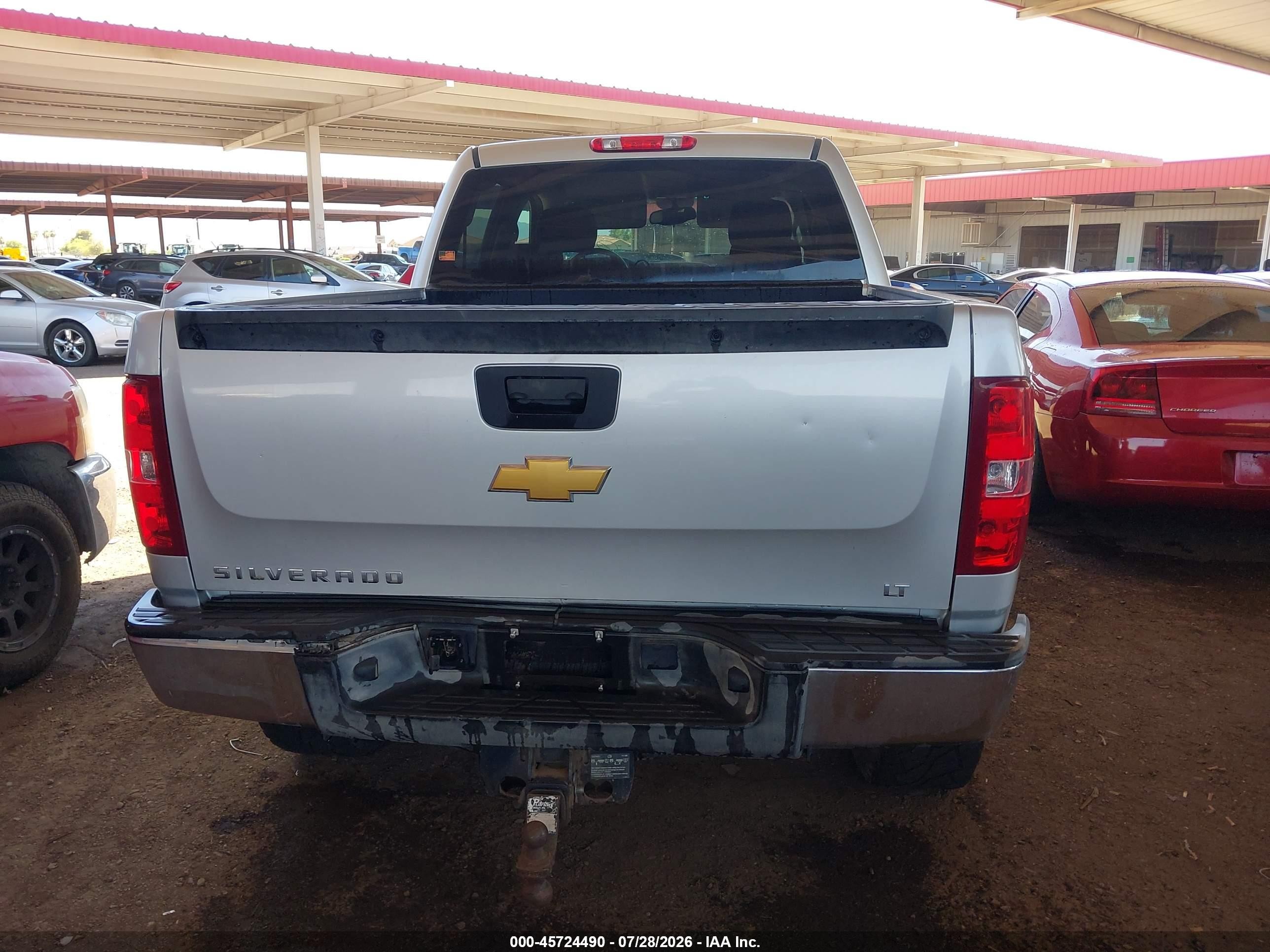 2013 Chevrolet Silverado 1500 Lt Gray vin: 3GCPCSE05DG295902