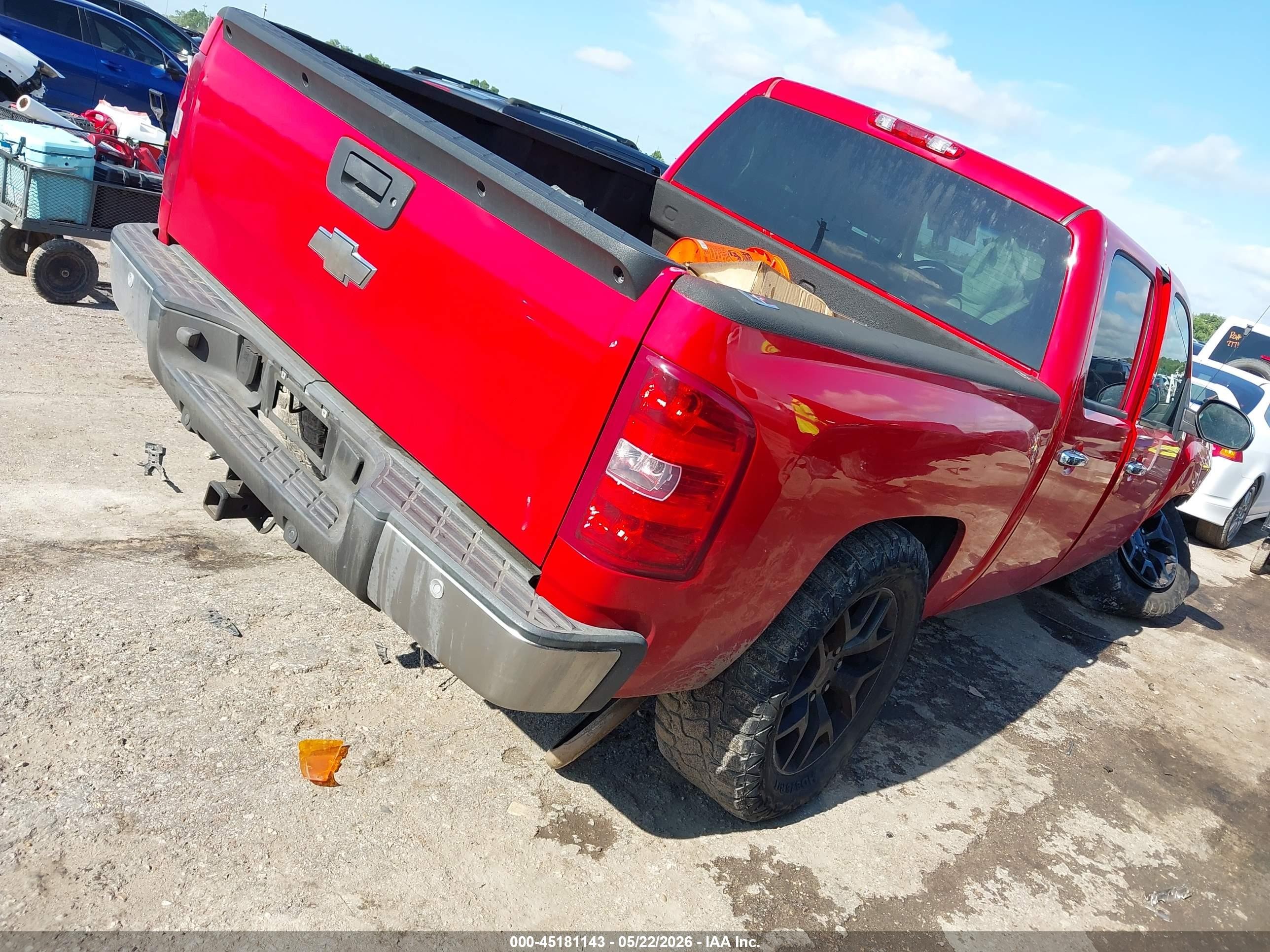 2011 Chevrolet Silverado 1500 Lt Red vin: 3GCPCSE06BG220316